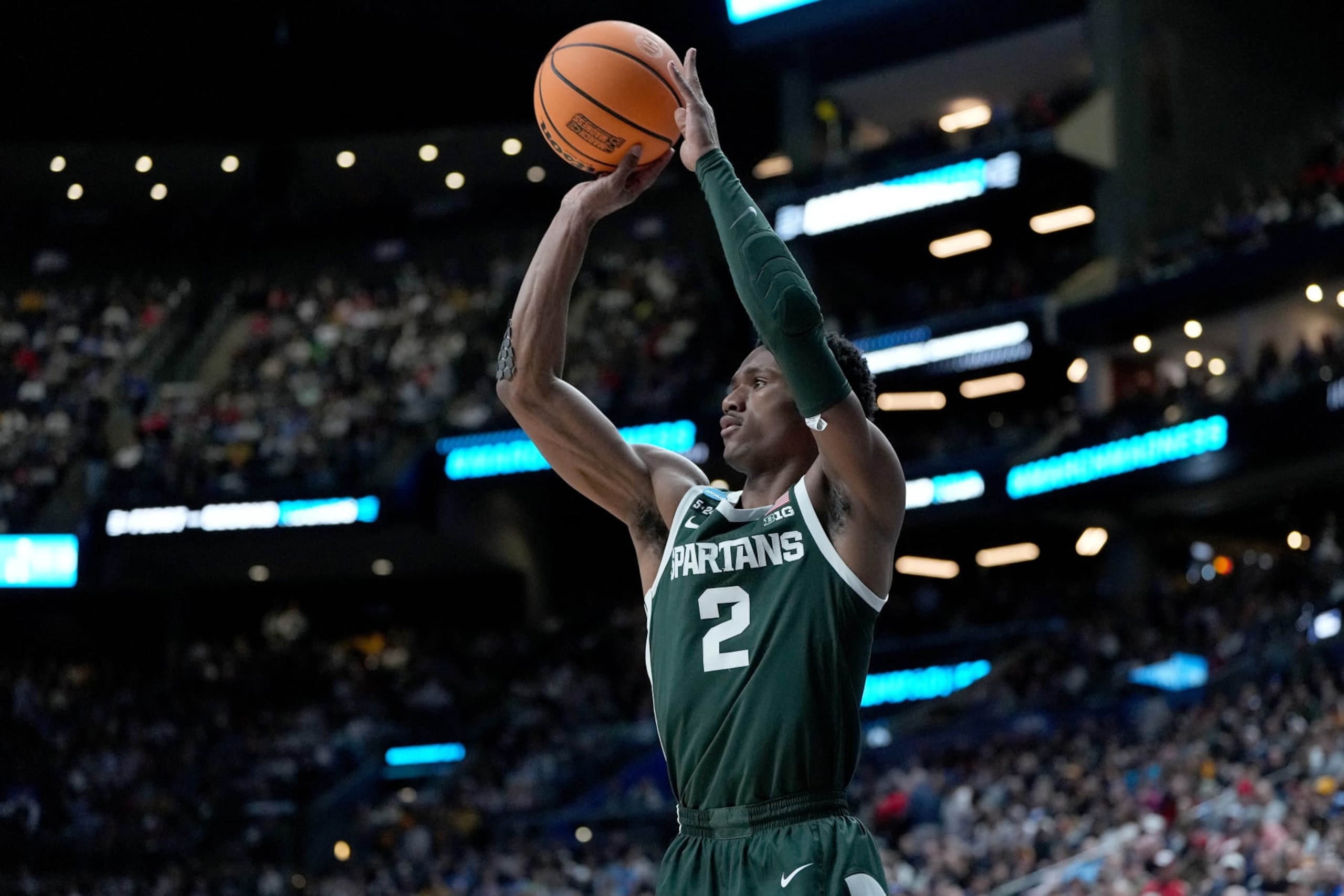 Michigan State's Tyson Walker Michigan State's Tyson Walker