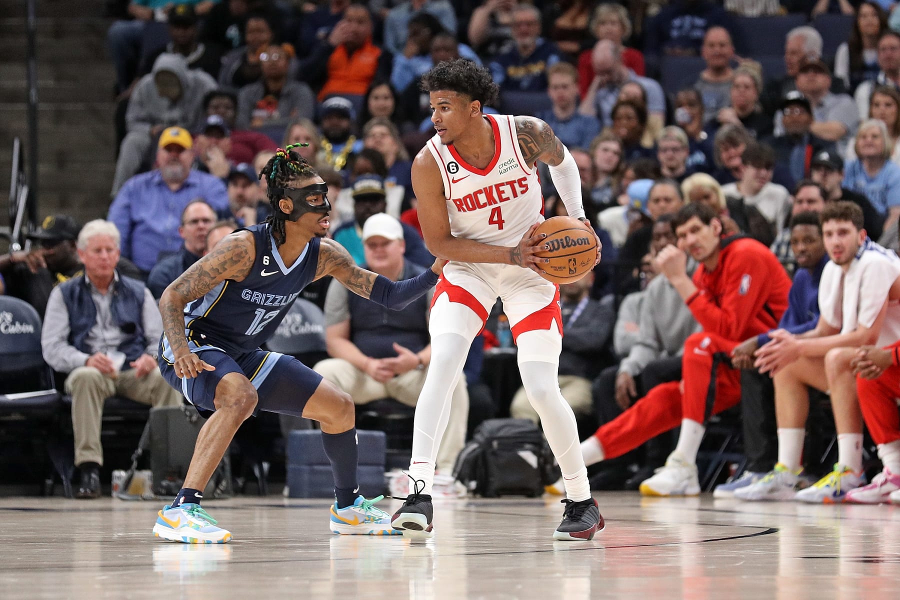 Ja Morant and Jalen Green