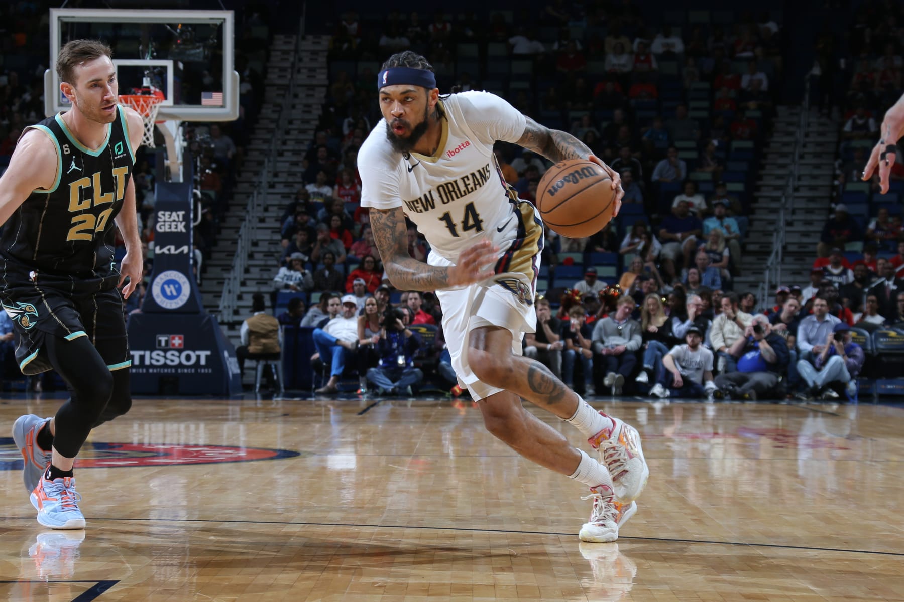 Gordon Hayward and Brandon Ingram