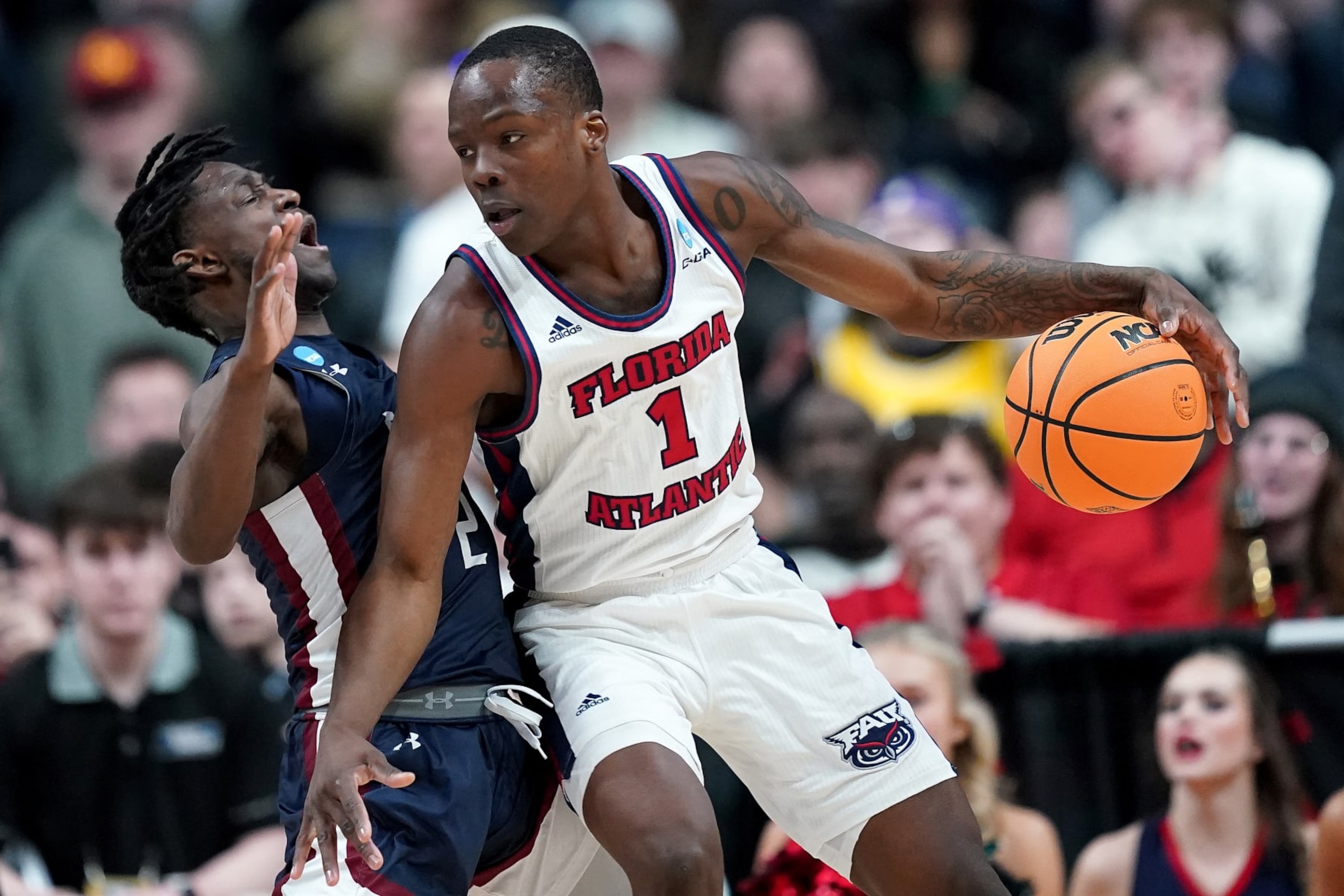 Florida Atlantic's Johnell Davis Florida Atlantic's Johnell Davis