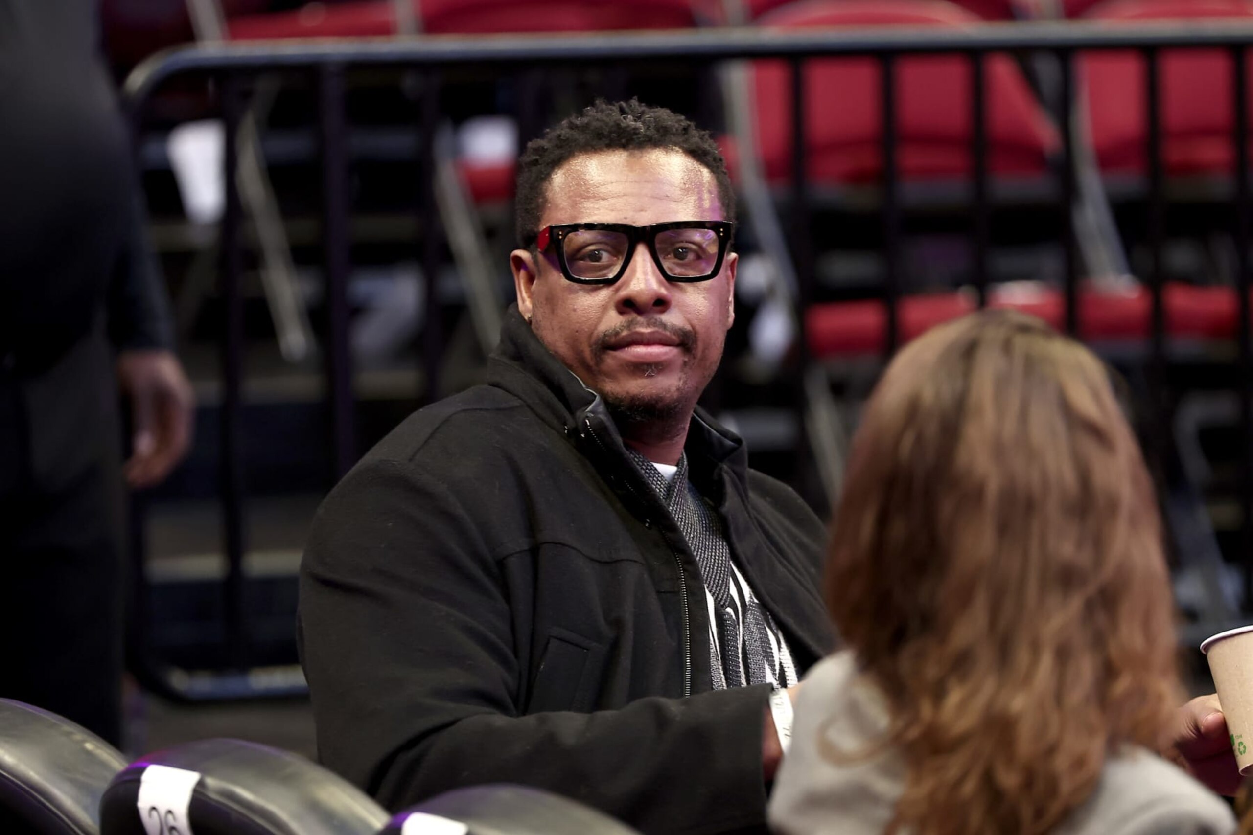 CLEVELAND, OHIO - FEBRUARY 19: Paul Pierce is seen during the Taco Bell Skills Challenge as part of the 2022 All-Star Weekend at Rocket Mortgage Fieldhouse on February 19, 2022 in Cleveland, Ohio. NOTE TO USER: User expressly acknowledges and agrees that, by downloading and or using this photograph, User is consenting to the terms and conditions of the Getty Images License Agreement. (Photo by Arturo Holmes/Getty Images)