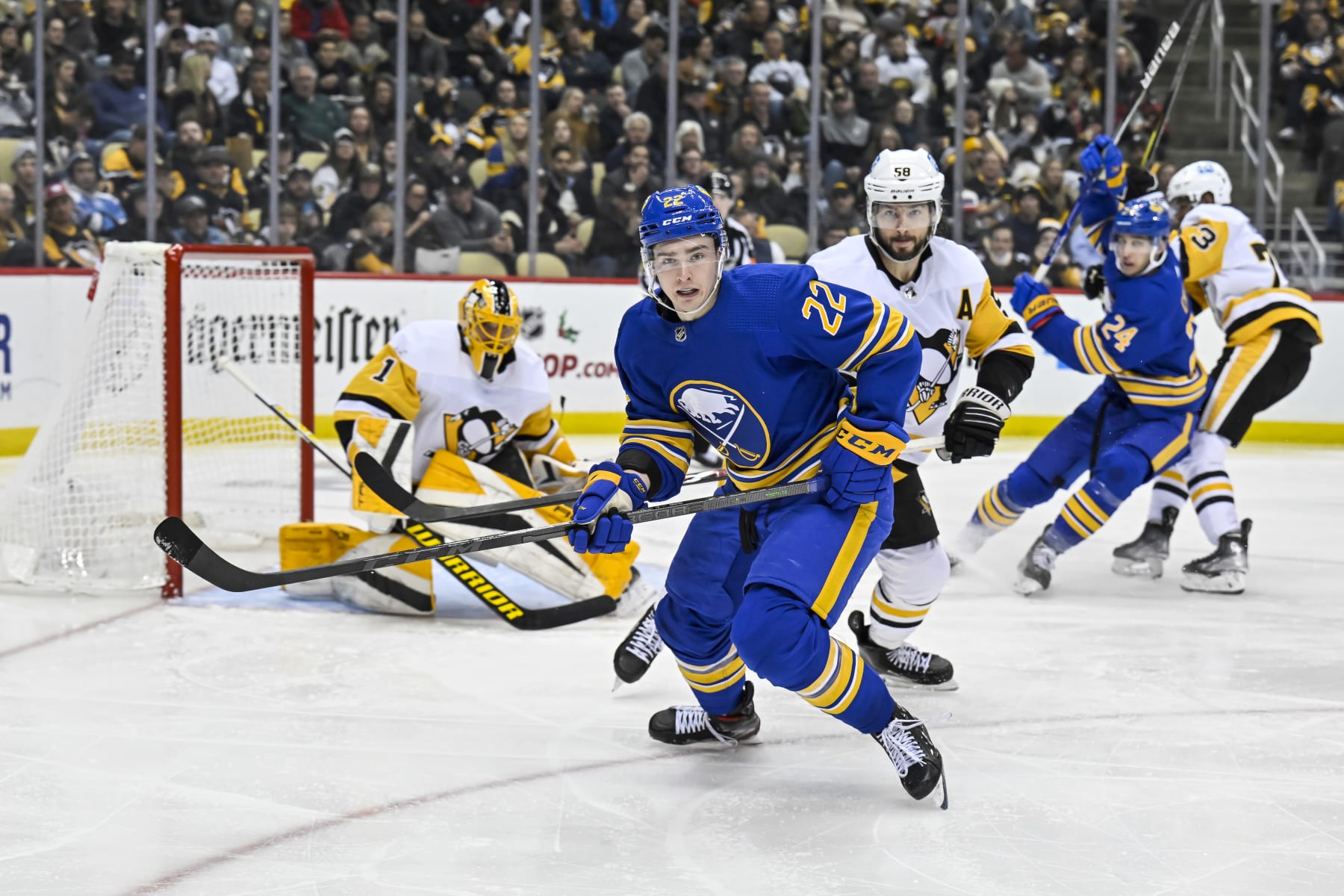 Buffalo Sabres and Pittsburgh Penguins
