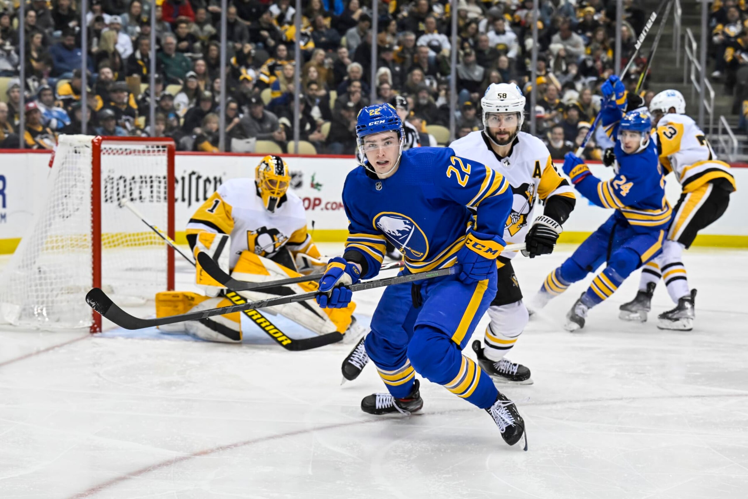 Buffalo Sabres and Pittsburgh Penguins