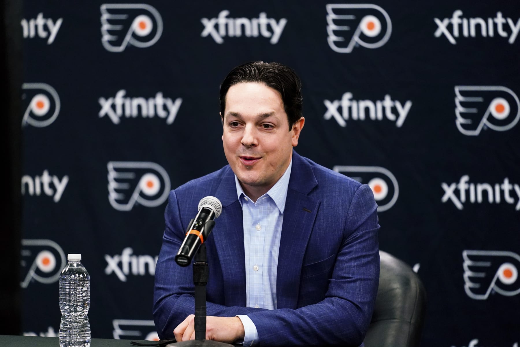 Philadelphia Flyers interim general manager Daniel Briere