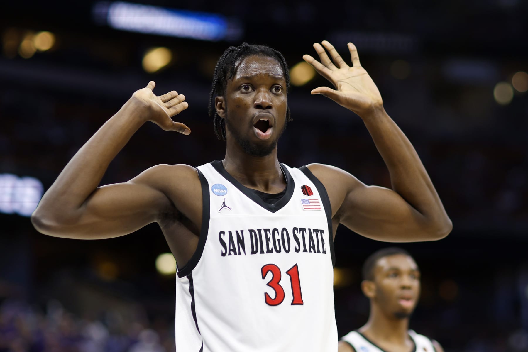 San Diego State's Nathan Mensah