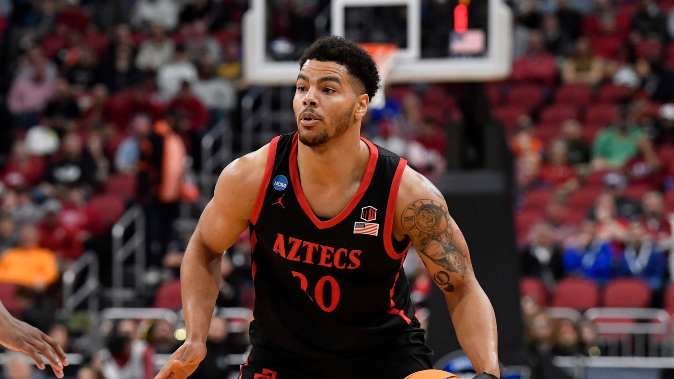 Matt Bradley of San Diego State