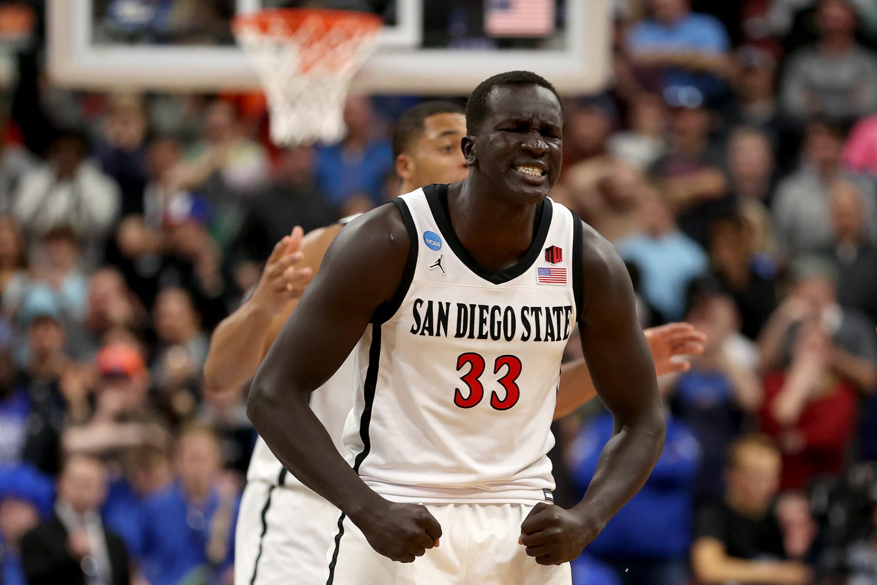 San Diego State's Aguek Arop
