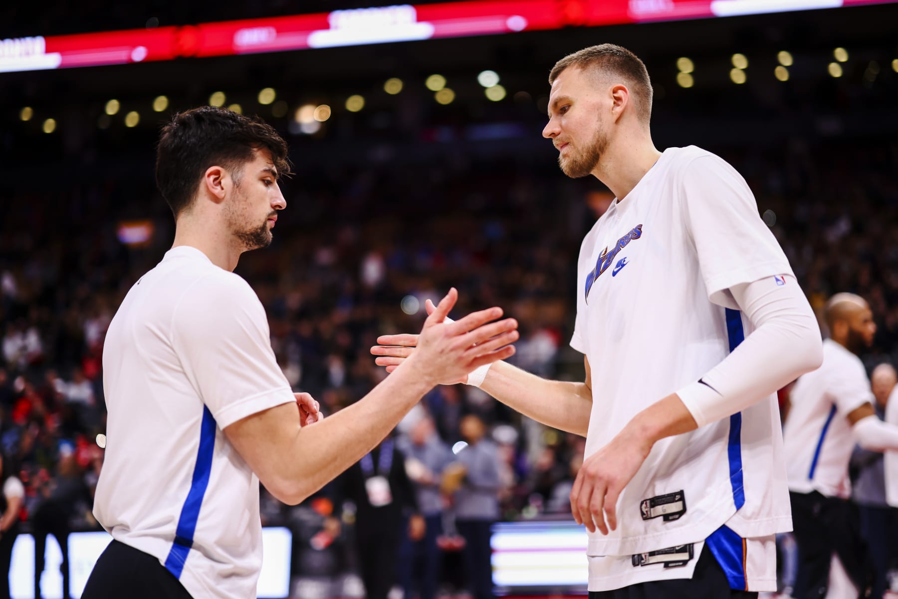 Deni Avdija and Kristaps PorziÅÄ£is