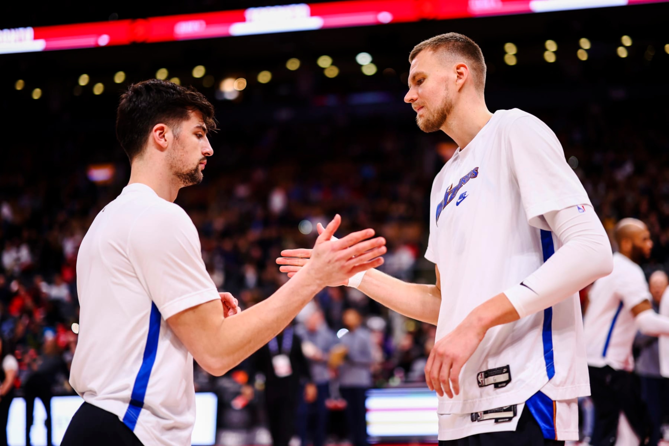 Deni Avdija and Kristaps PorziÅÄ£is