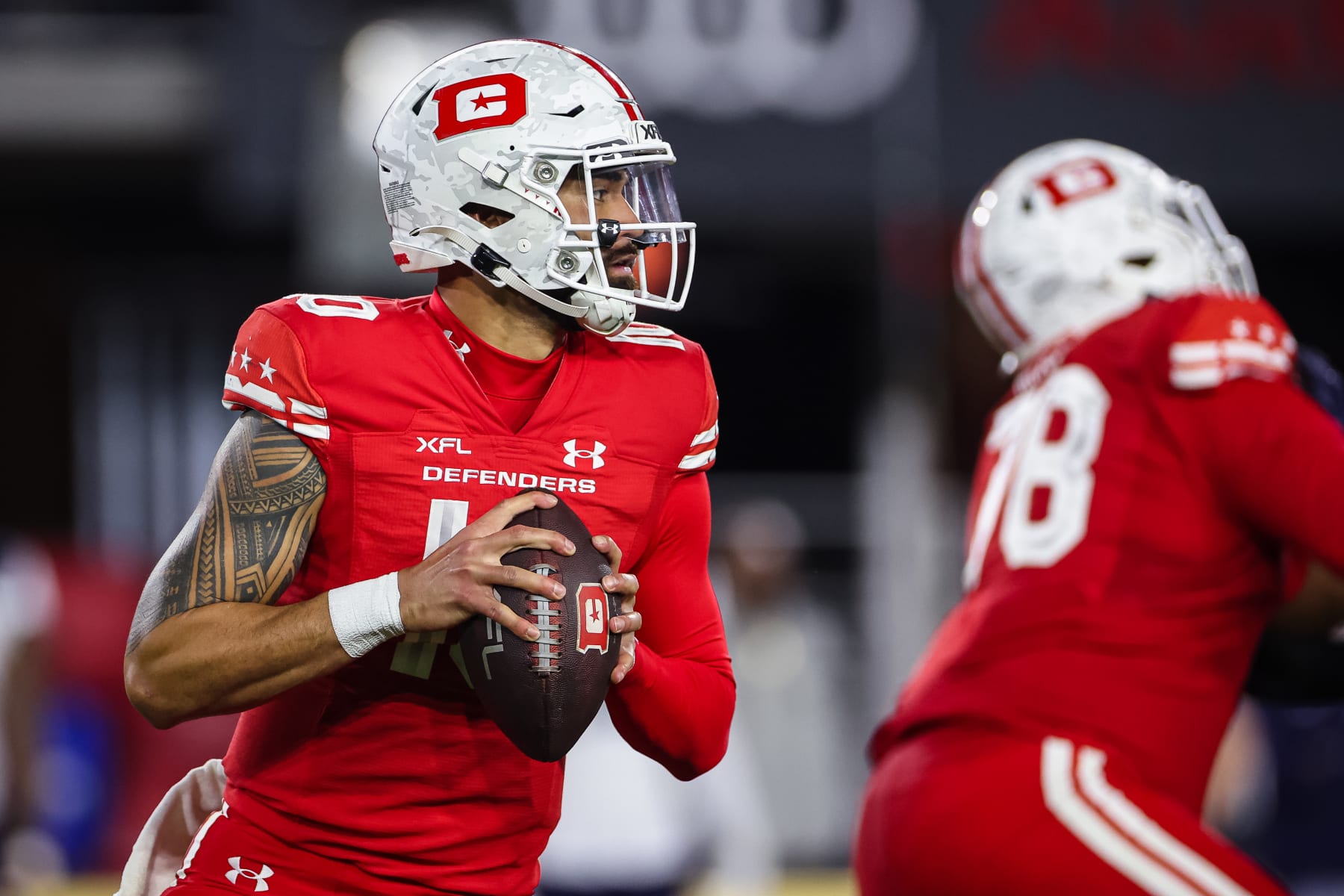Defenders QB Jordan Ta'amu