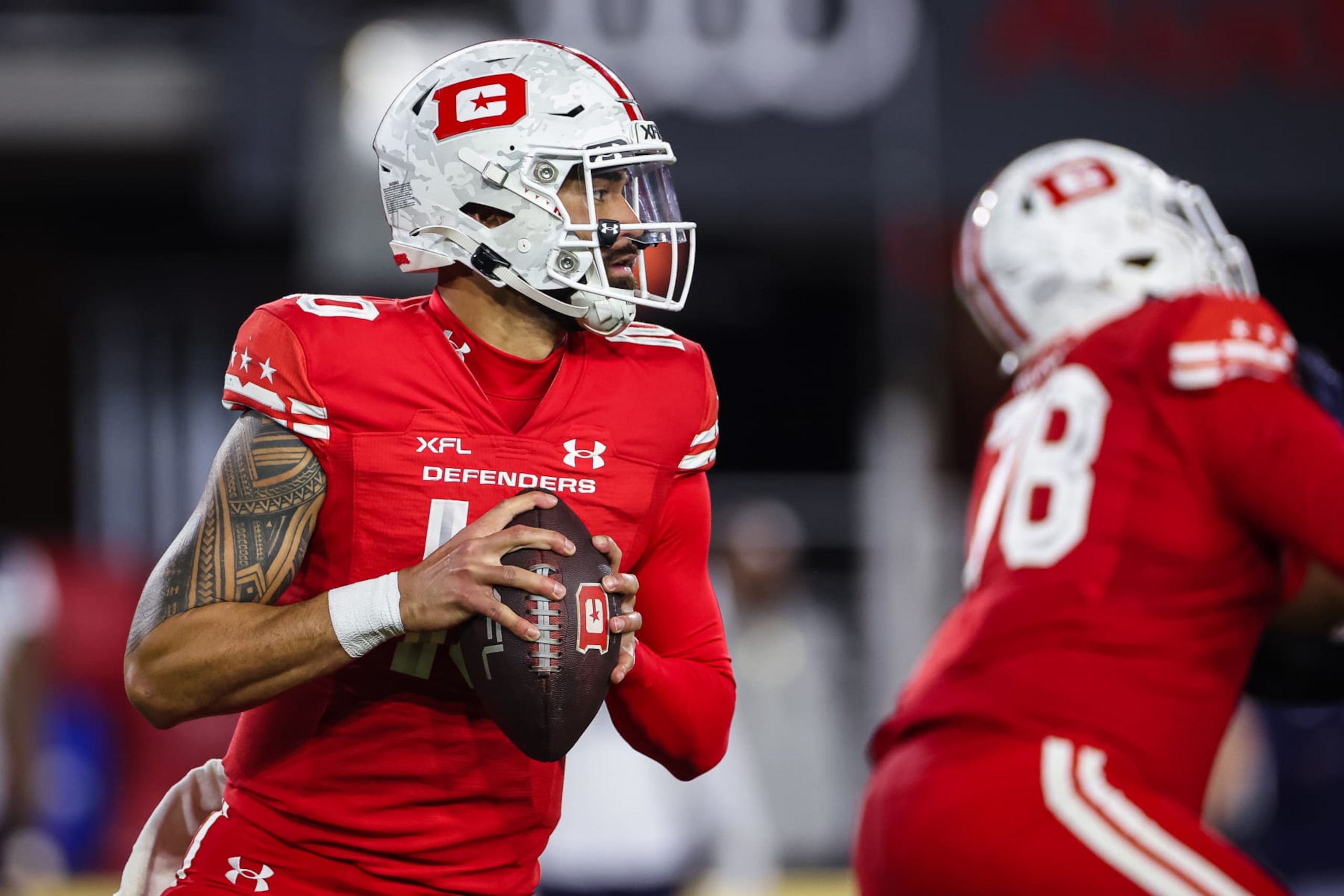 Defenders QB Jordan Ta'amu