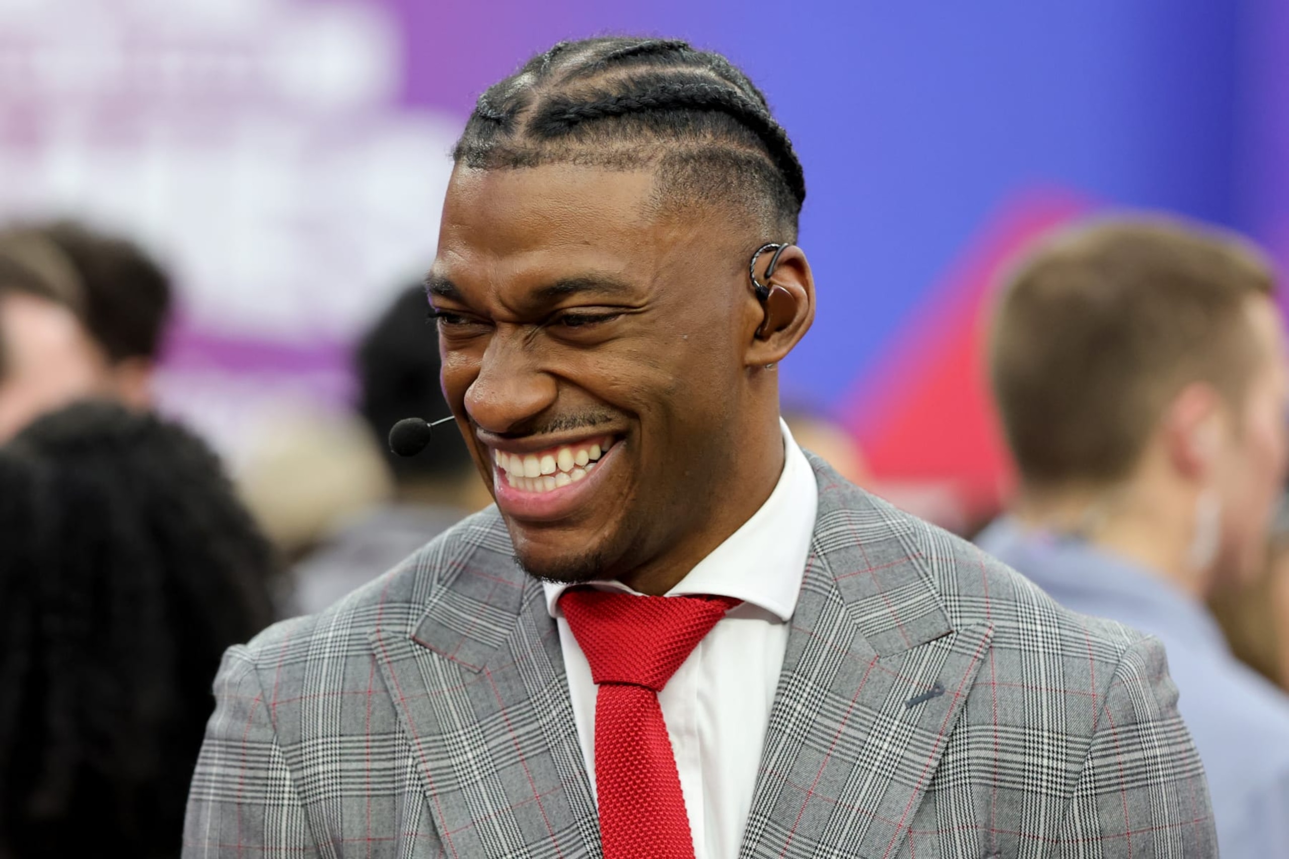LAS VEGAS, NEVADA - FEBRUARY 05: Robert Griffin III looks on during the 2023 NFL Pro Bowl Games at Allegiant Stadium on February 05, 2023 in Las Vegas, Nevada. (Photo by Ethan Miller/Getty Images)