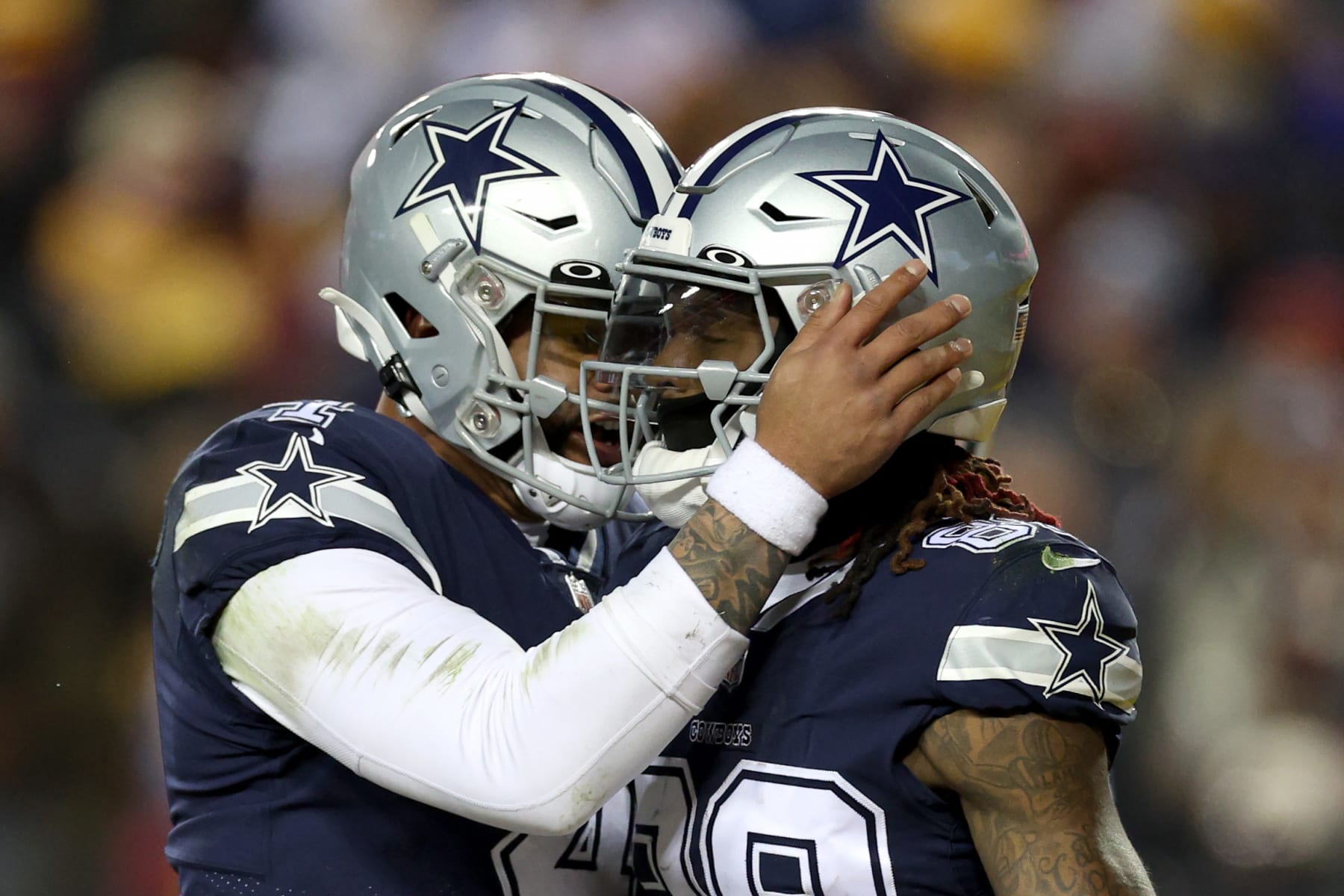 Dak Prescott (left) and CeeDee Lamb (right)