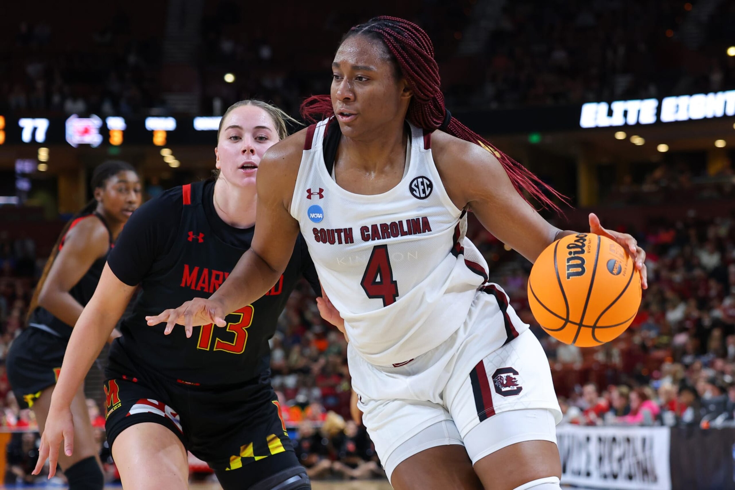 Aliyah Boston of South Carolina