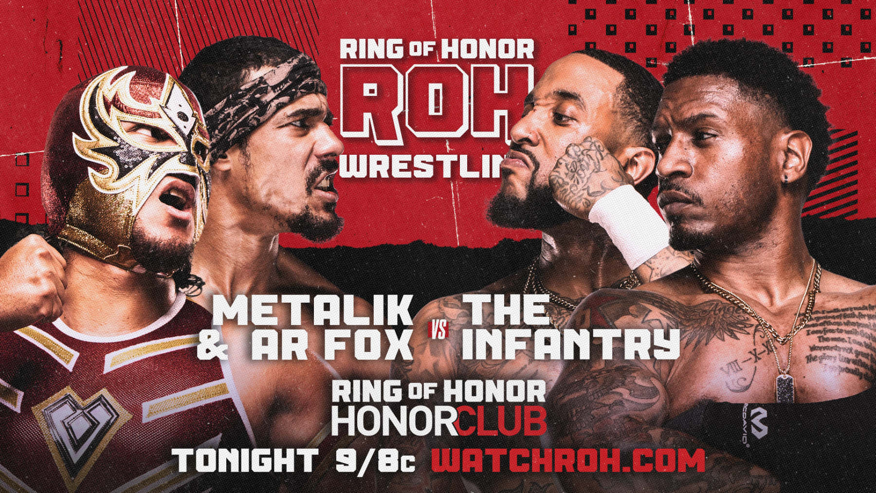 Metalik, AR Fox and The Infantry.