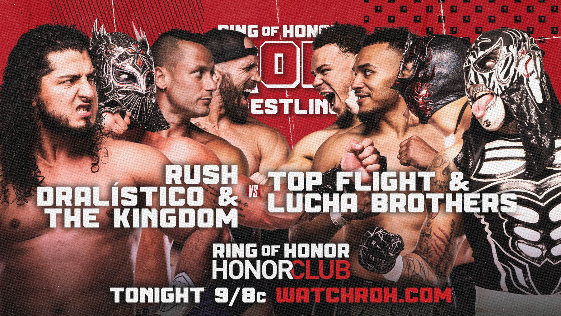 The Kingdom, LFI, Top Flight and Lucha Bros.