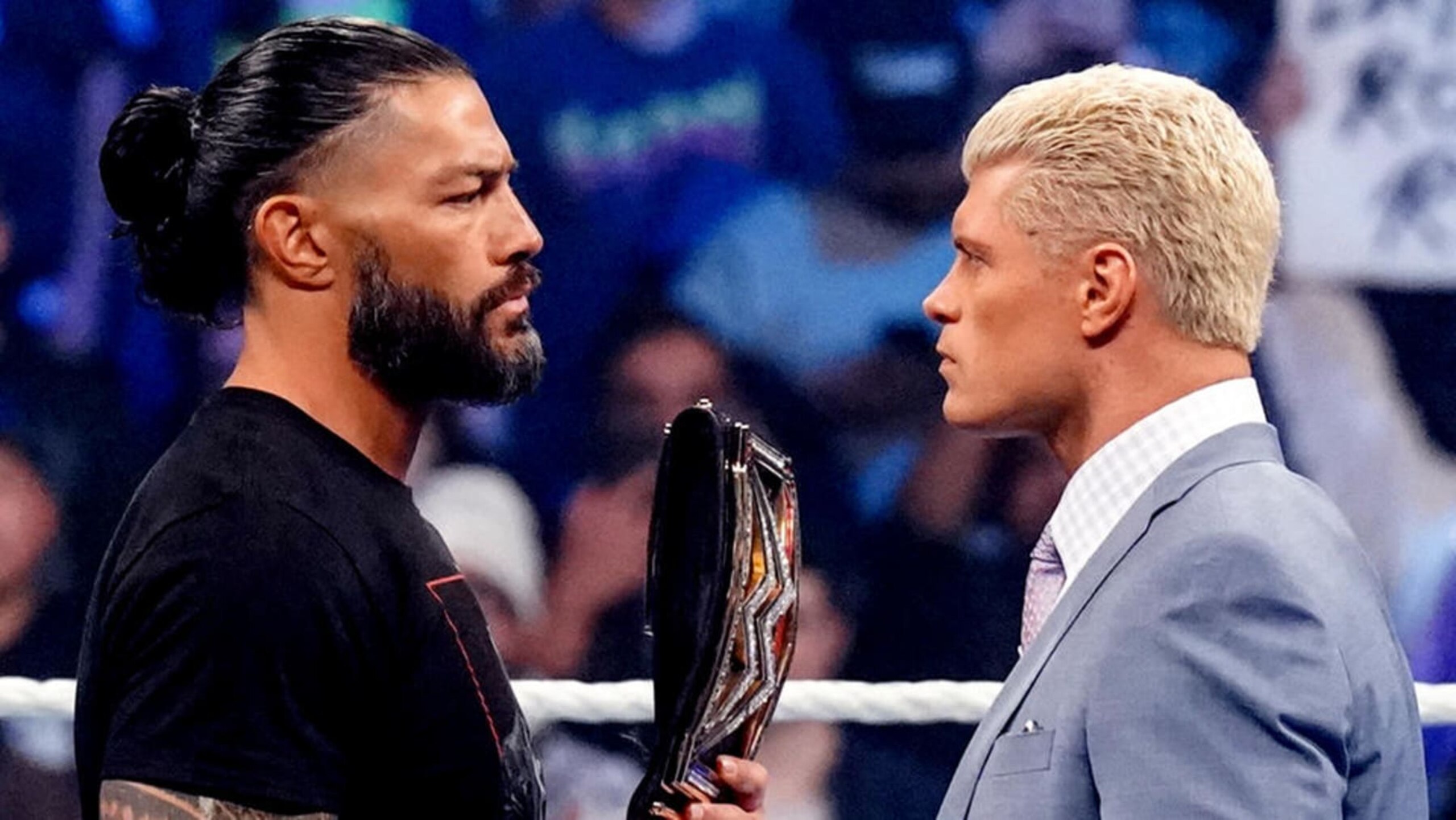 Roman Reigns and Cody Rhodes.