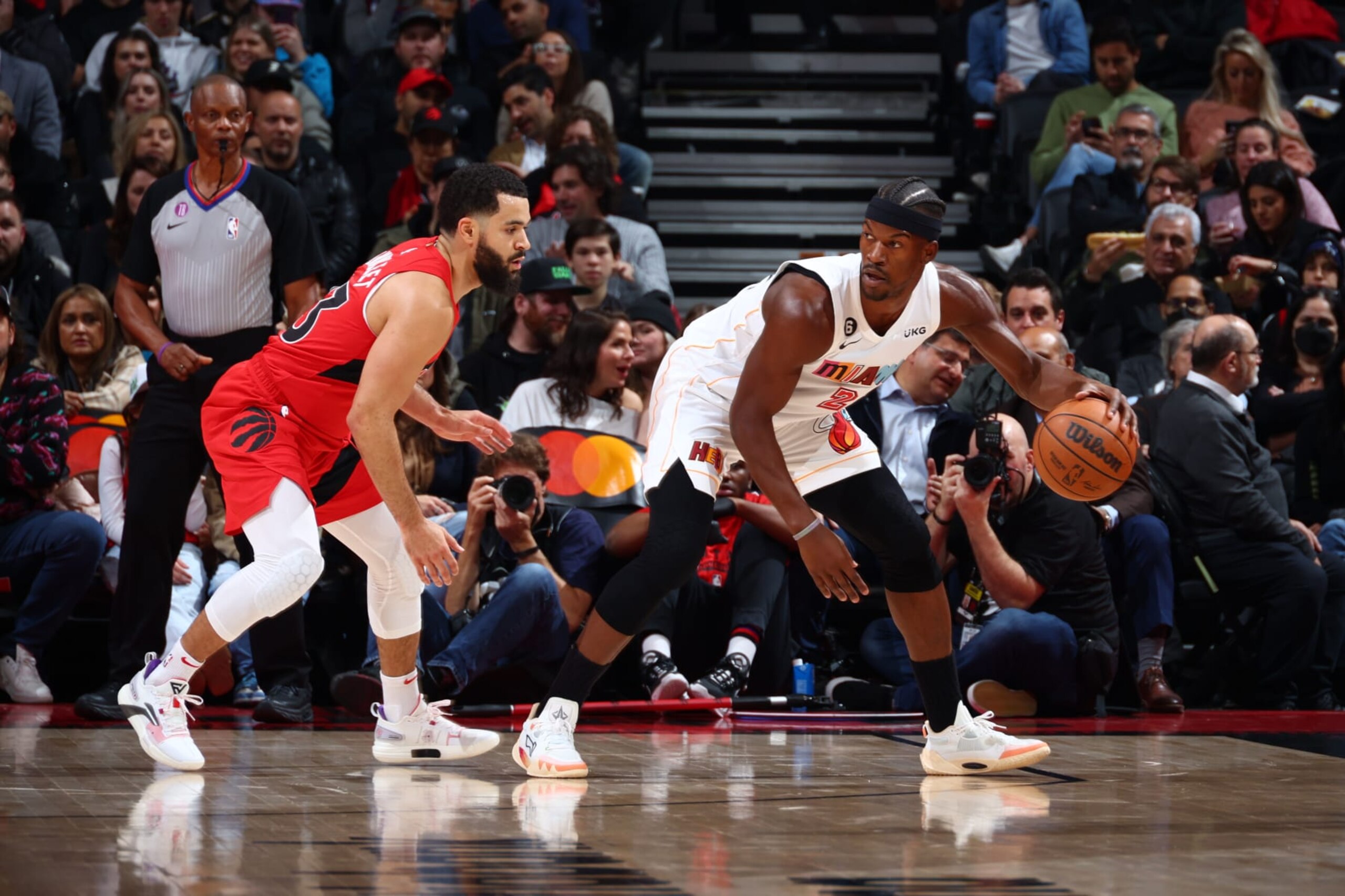 Jimmy Butler and Fred VanVleet