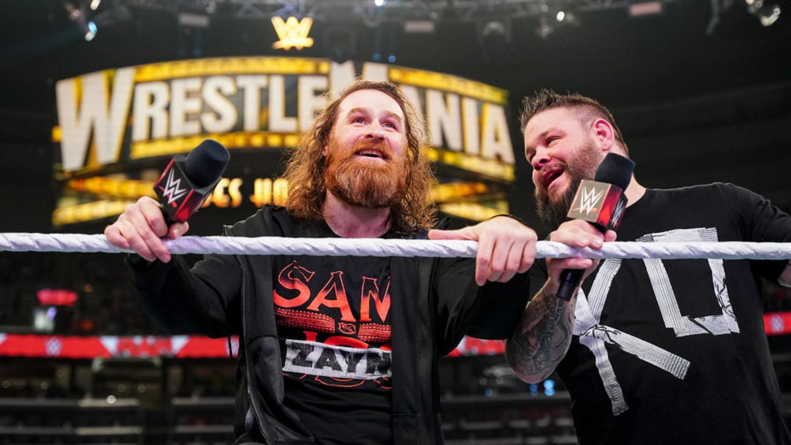 Sami Zayn and Kevin Owens.