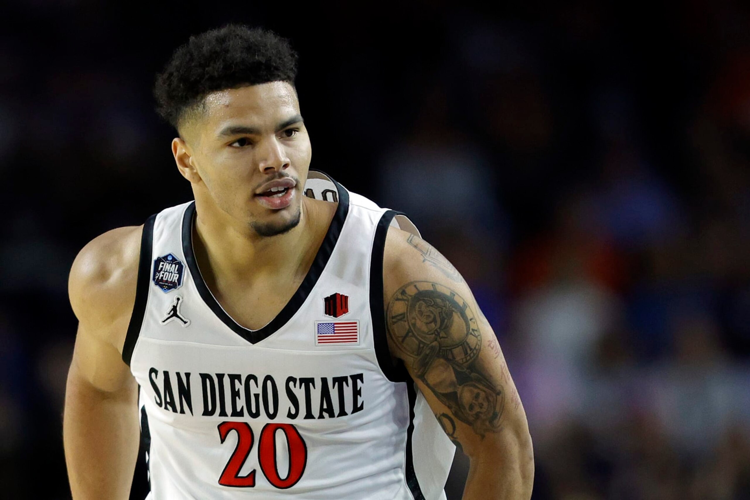 San Diego State guard Matt Bradley