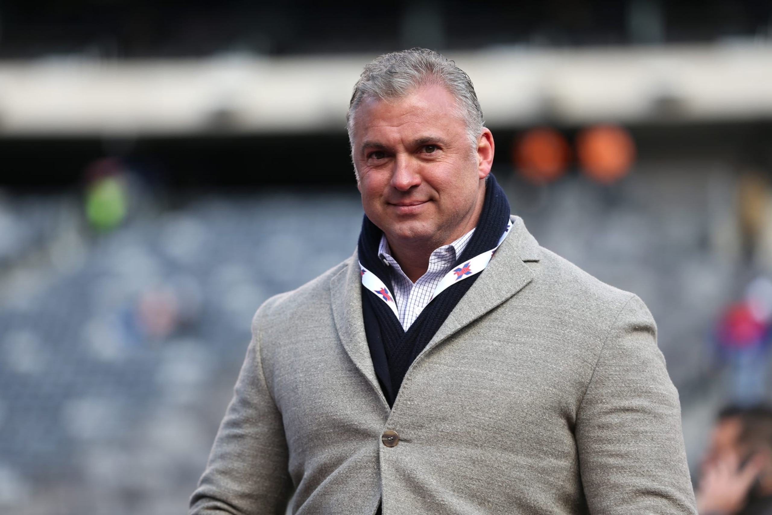 EAST RUTHERFORD, NEW JERSEY - FEBRUARY 29: Shane McMahon attends the game between the NY Guardians and the LA Wildcats at MetLife Stadium on February 29, 2020 in East Rutherford, New Jersey. (Photo by Michael Owens/Getty Images) EAST RUTHERFORD, NEW JERSEY - FEBRUARY 29: Shane McMahon attends the game between the NY Guardians and the LA Wildcats at MetLife Stadium on February 29, 2020 in East Rutherford, New Jersey. (Photo by Michael Owens/Getty Images)