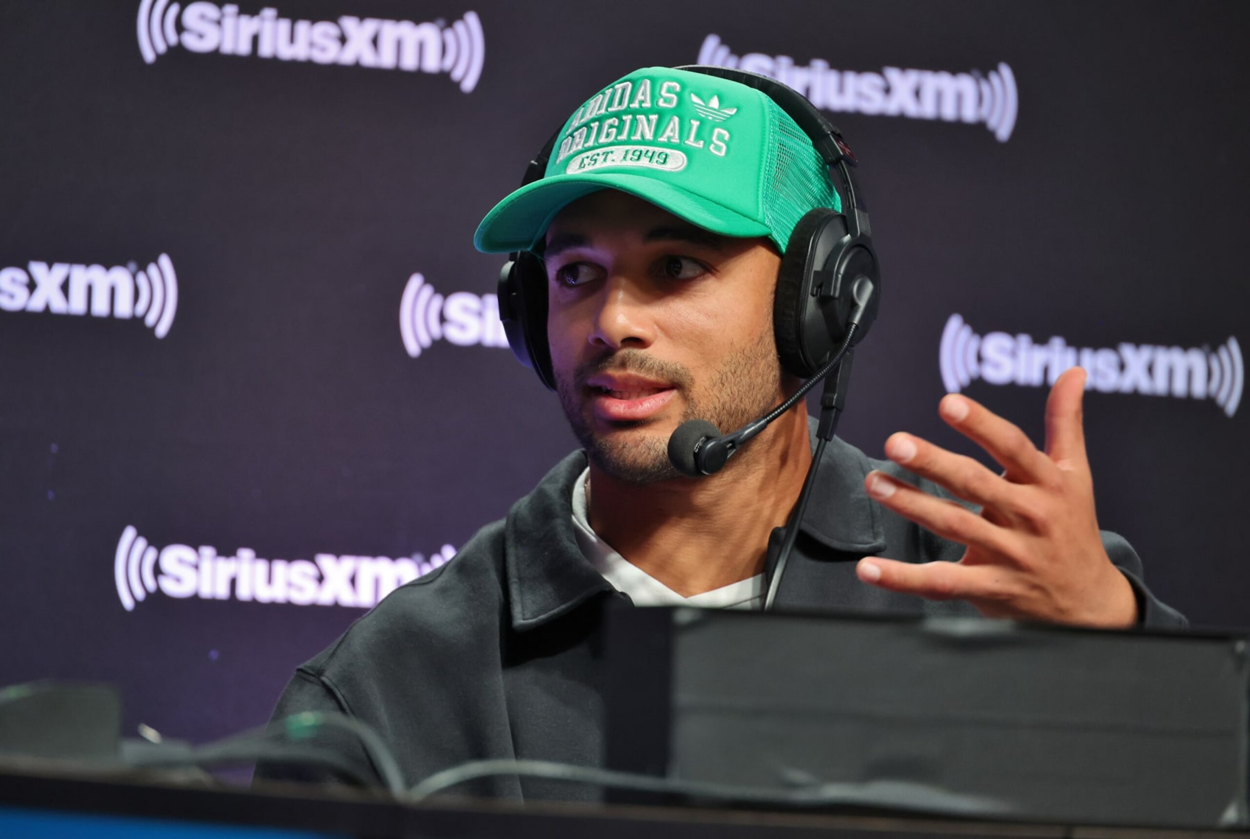 PHOENIX, ARIZONA - FEBRUARY 09: Austin Ekeler of the Los Angeles Chargers attends SiriusXM At Super Bowl LVII on February 09, 2023 in Phoenix, Arizona. (Photo by Cindy Ord/Getty Images for SiriusXM) PHOENIX, ARIZONA - FEBRUARY 09: Austin Ekeler of the Los Angeles Chargers attends SiriusXM At Super Bowl LVII on February 09, 2023 in Phoenix, Arizona. (Photo by Cindy Ord/Getty Images for SiriusXM)