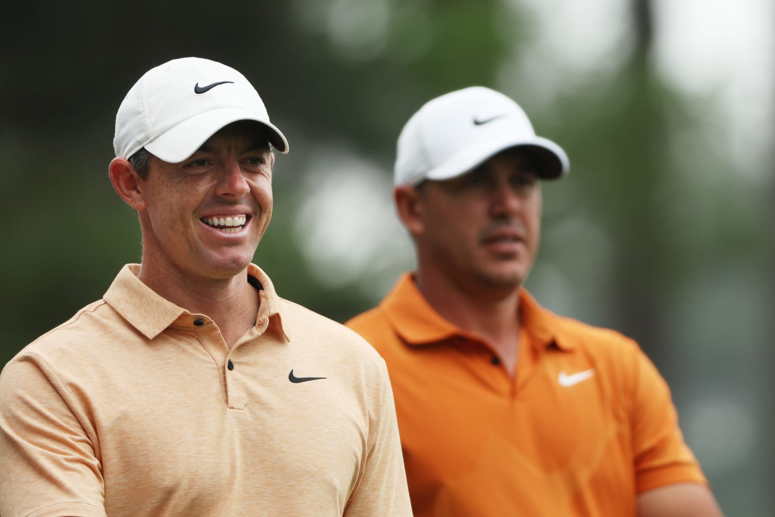 Rory McIlroy and Brooks Koepka