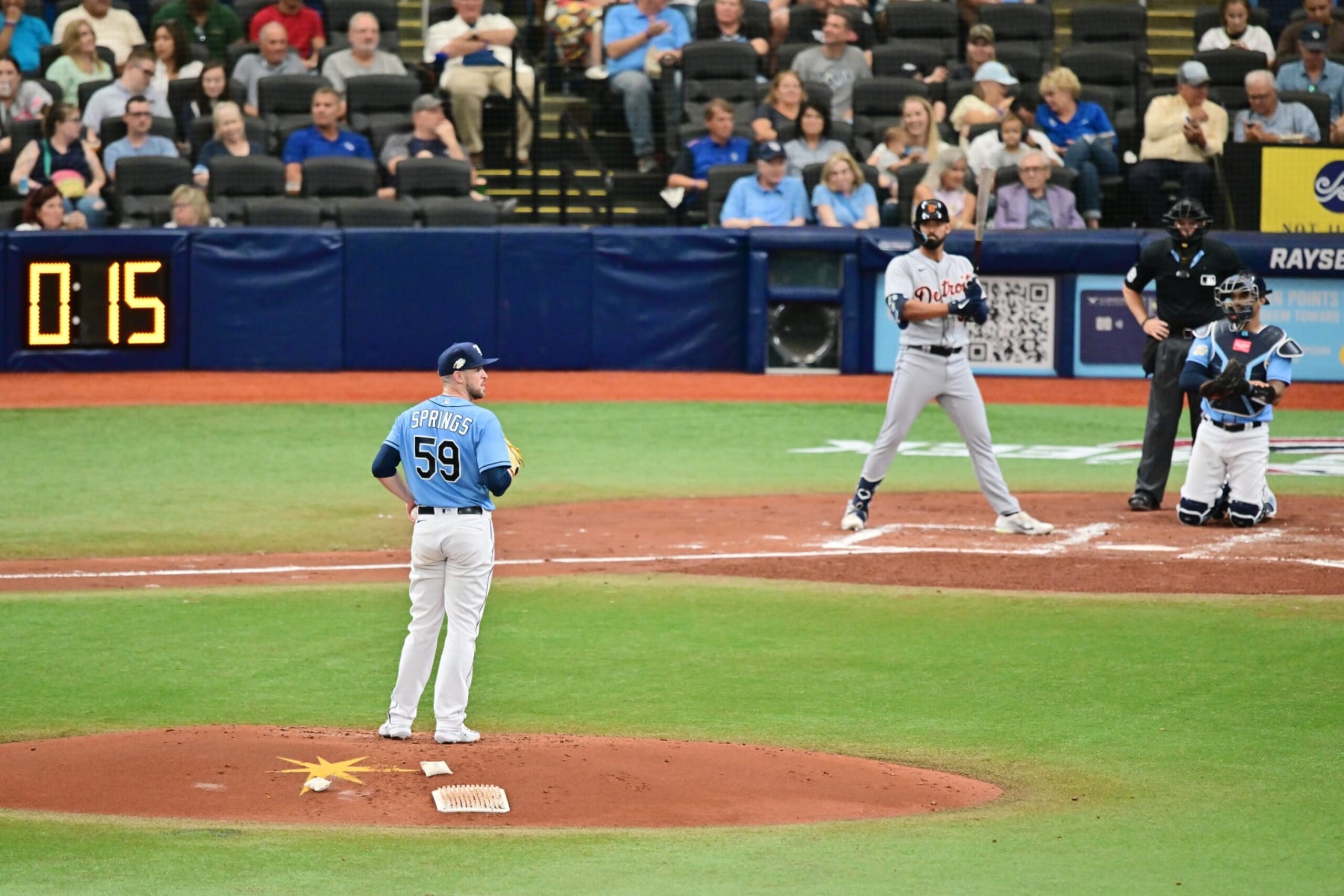 Jeffrey Springs (L) and Riley Greene (R) Jeffrey Springs (L) and Riley Greene (R)