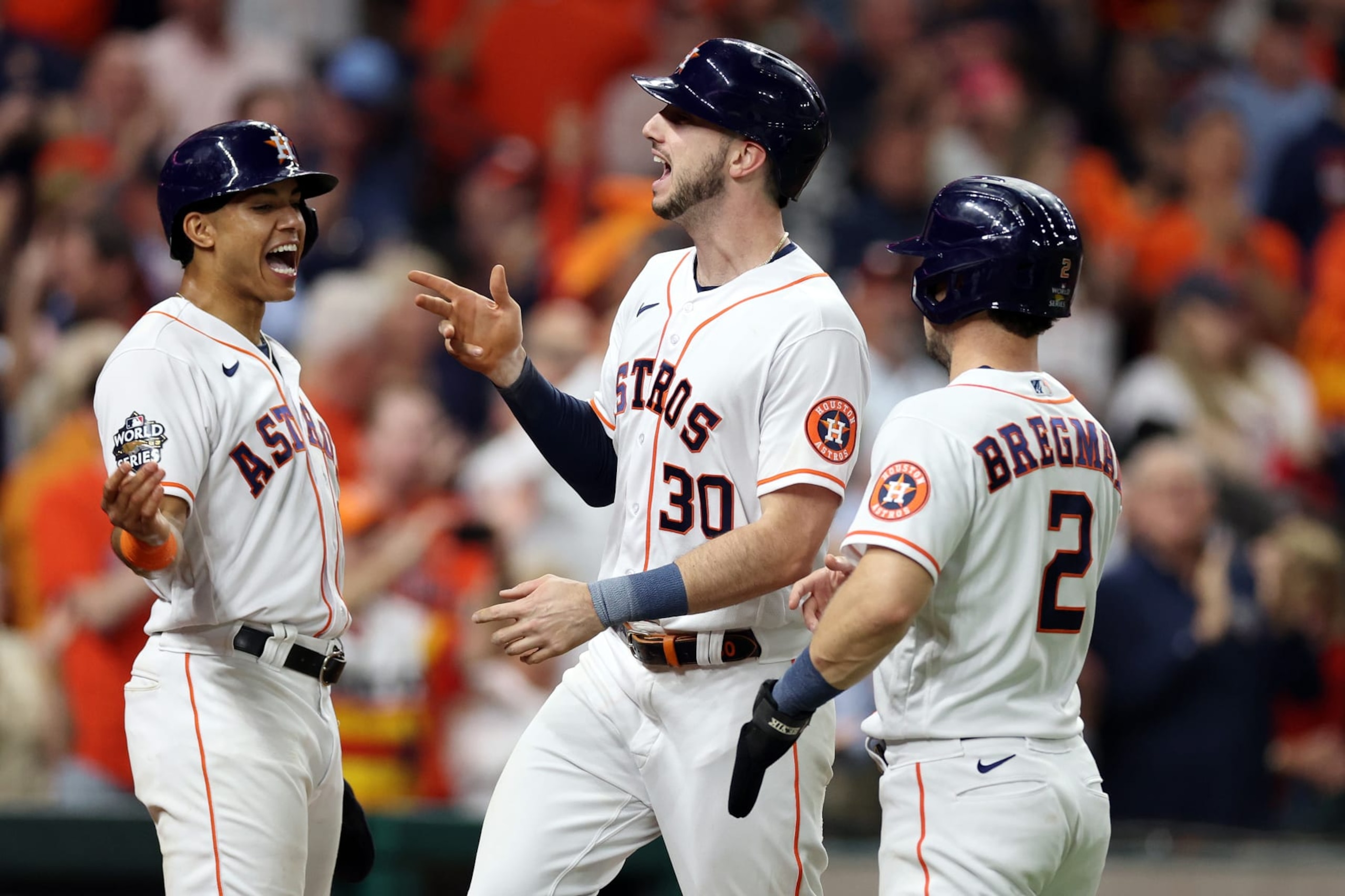 Houston's Jeremy Peña, Kyle Tucker and Alex Bregman