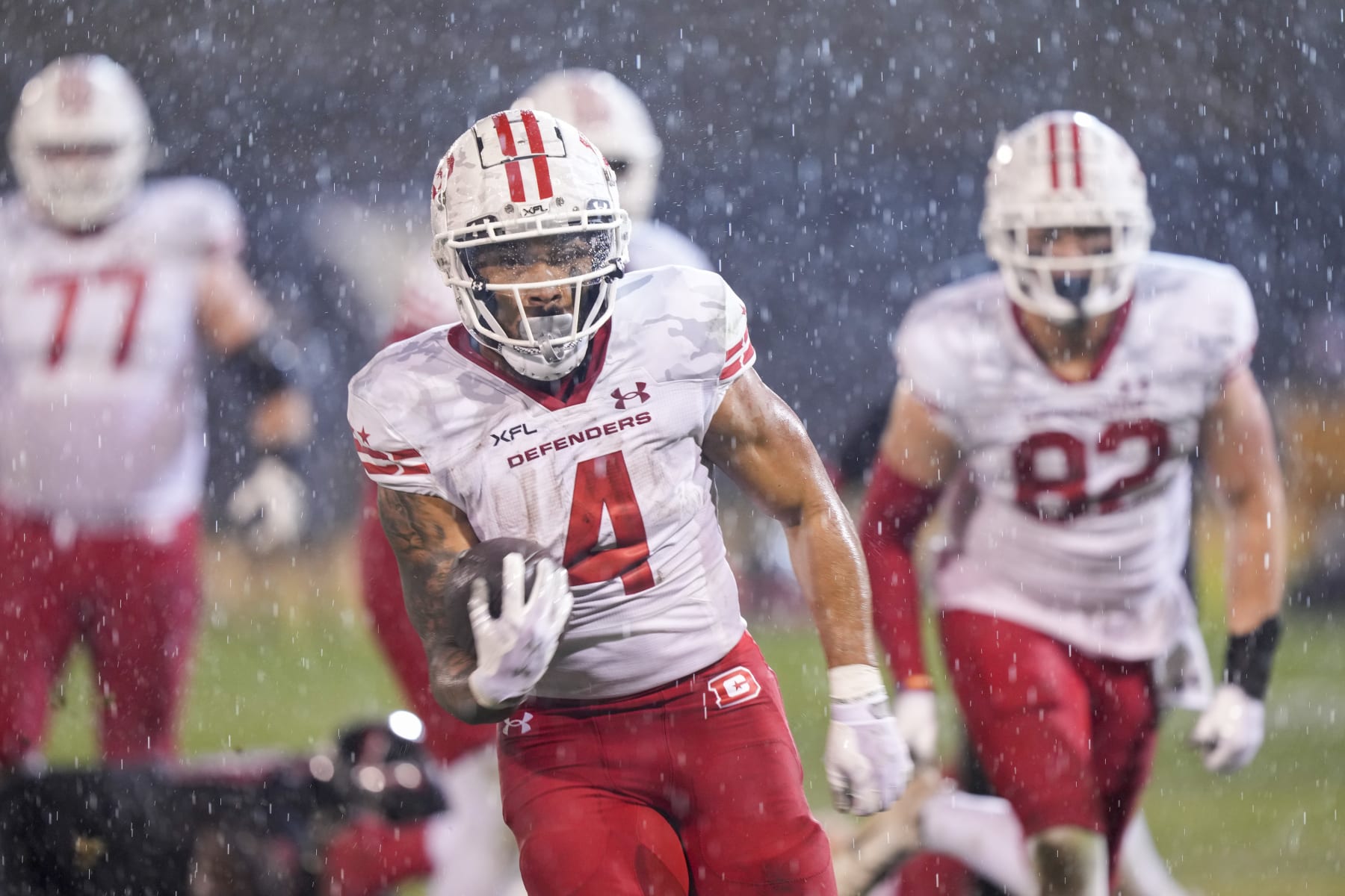 Defenders RB Abram Smith