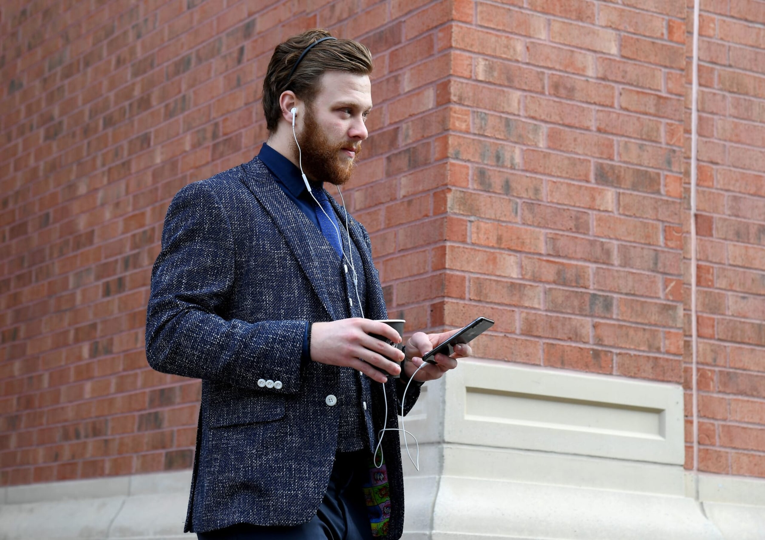 All hail our Style King, David Pastrnak of the Boston Bruins.