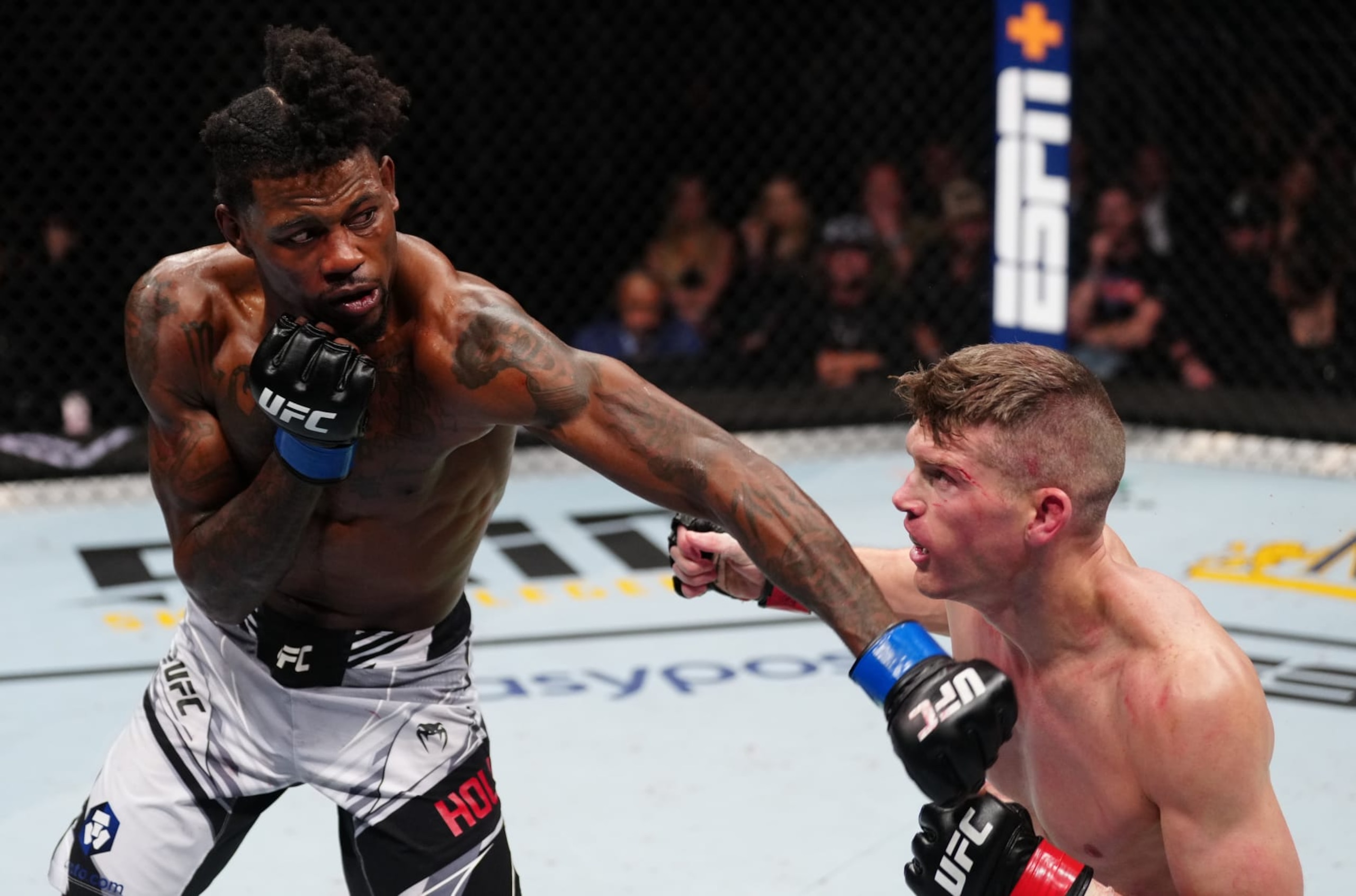 Kevin Holland fights Santiago Ponzinibbio on the main card.