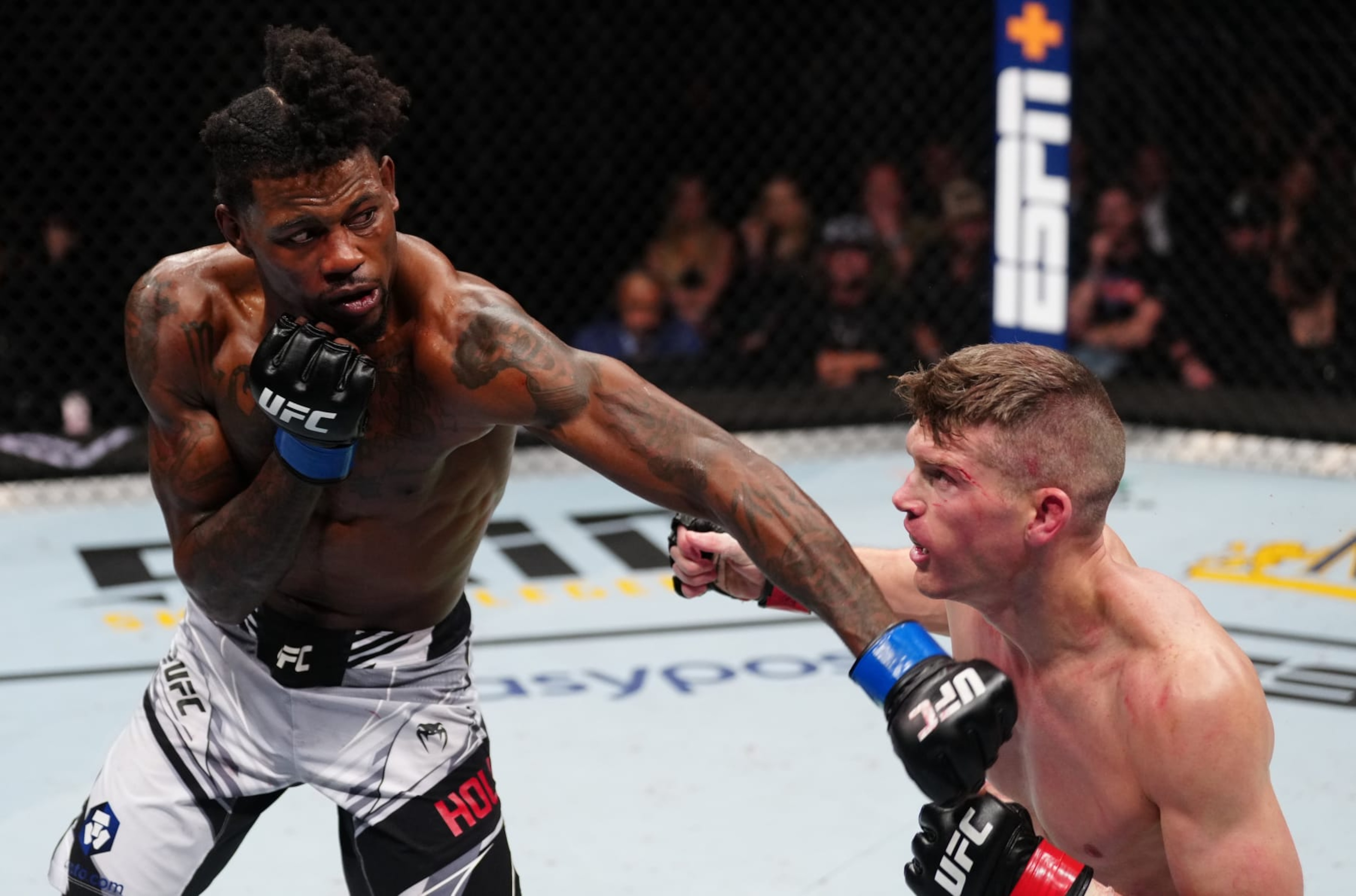 Kevin Holland fights Santiago Ponzinibbio on the main card.