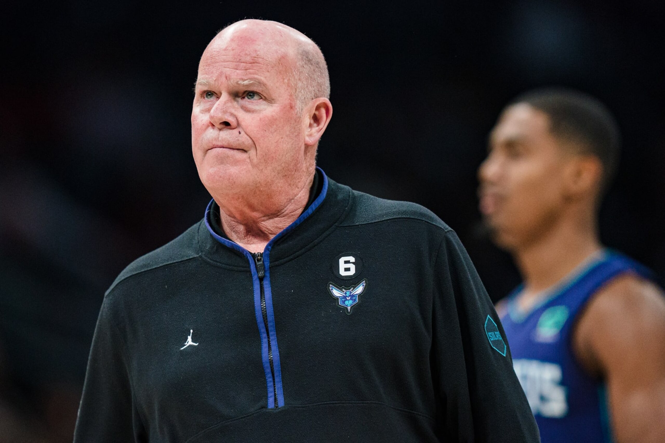 CHARLOTTE, NORTH CAROLINA - APRIL 02: Head coach Steve Clifford of the Charlotte Hornets looks on in the first quarter during their game against the Toronto Raptors at Spectrum Center on April 02, 2023 in Charlotte, North Carolina. NOTE TO USER: User expressly acknowledges and agrees that, by downloading and or using this photograph, User is consenting to the terms and conditions of the Getty Images License Agreement. (Photo by Jacob Kupferman/Getty Images) CHARLOTTE, NORTH CAROLINA - APRIL 02: Head coach Steve Clifford of the Charlotte Hornets looks on in the first quarter during their game against the Toronto Raptors at Spectrum Center on April 02, 2023 in Charlotte, North Carolina. NOTE TO USER: User expressly acknowledges and agrees that, by downloading and or using this photograph, User is consenting to the terms and conditions of the Getty Images License Agreement. (Photo by Jacob Kupferman/Getty Images)