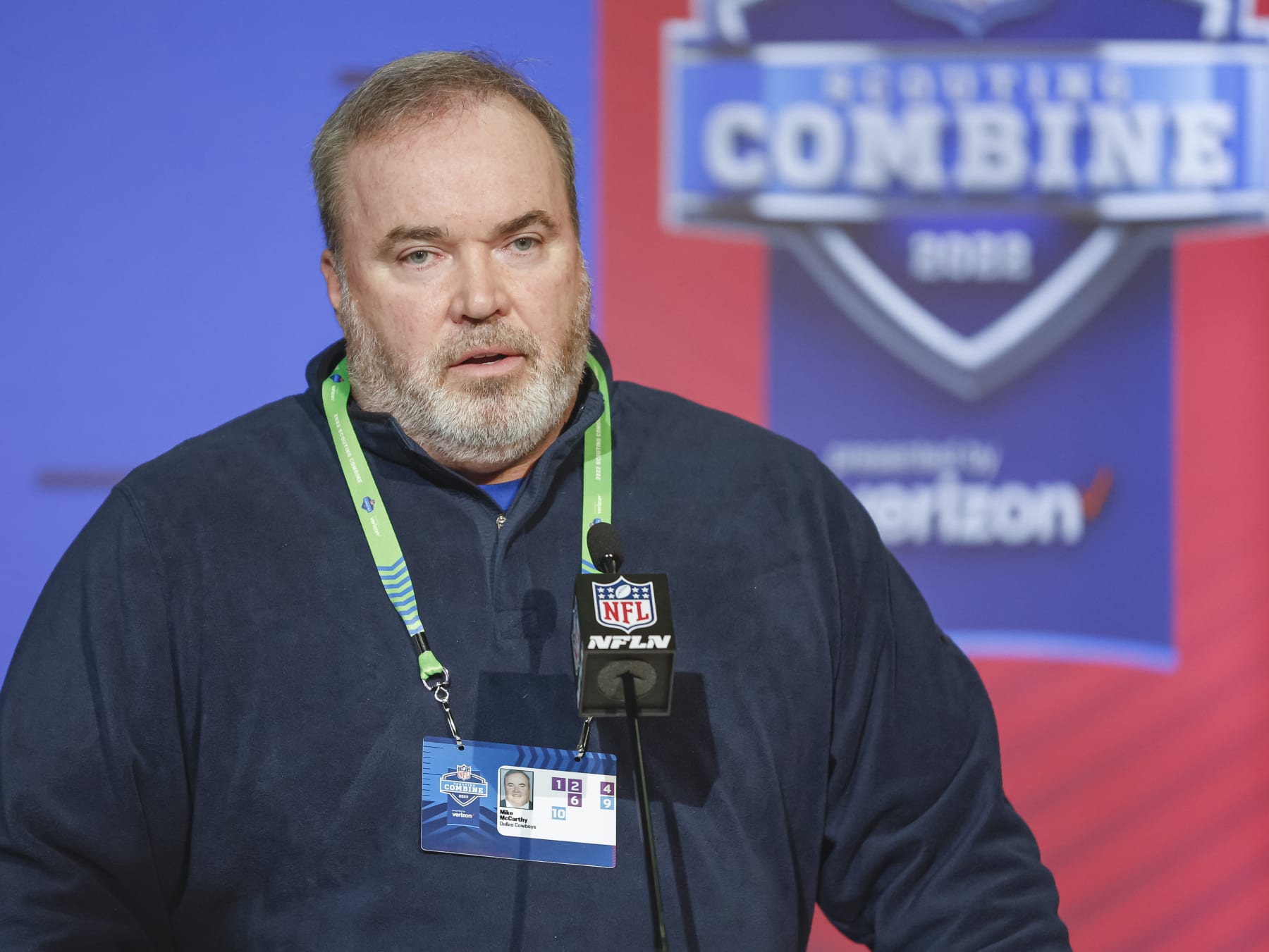 Cowboys head coach Mike McCarthy
