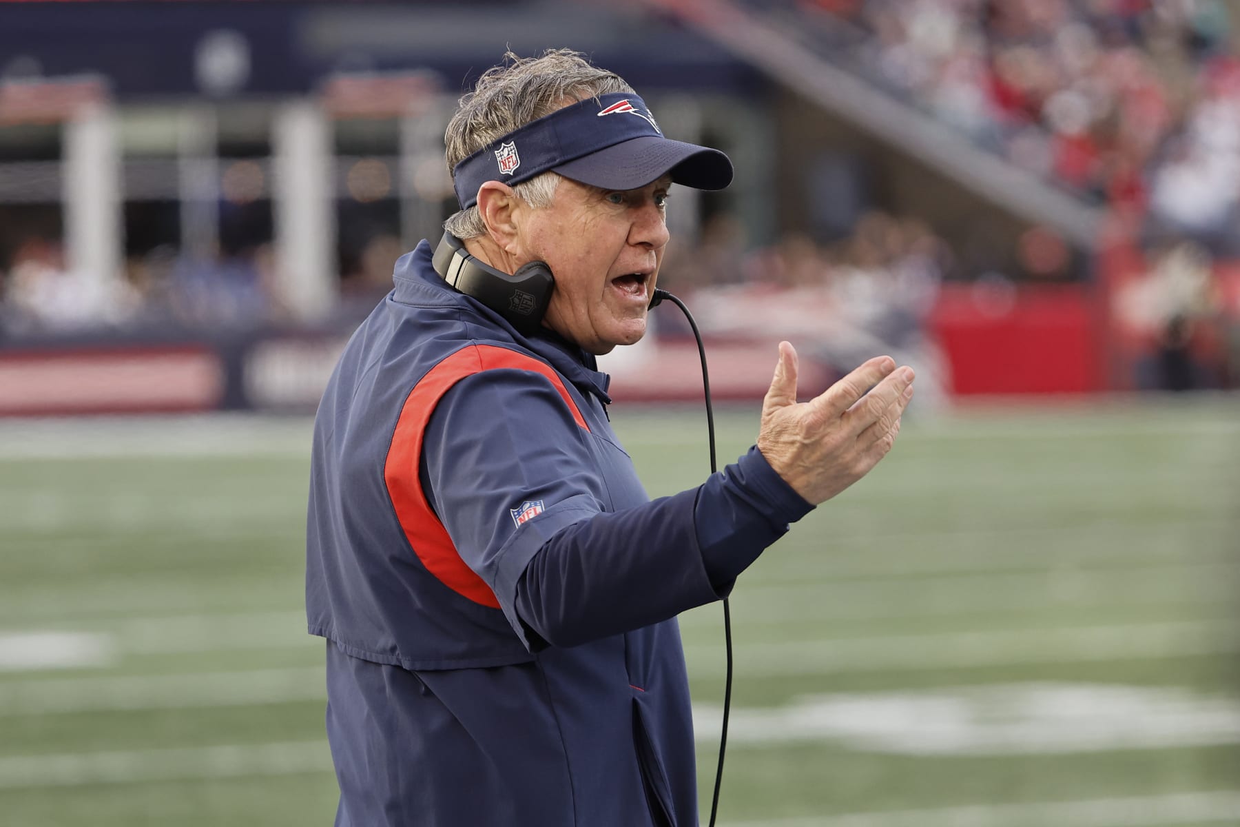 Head coach Bill Belichick