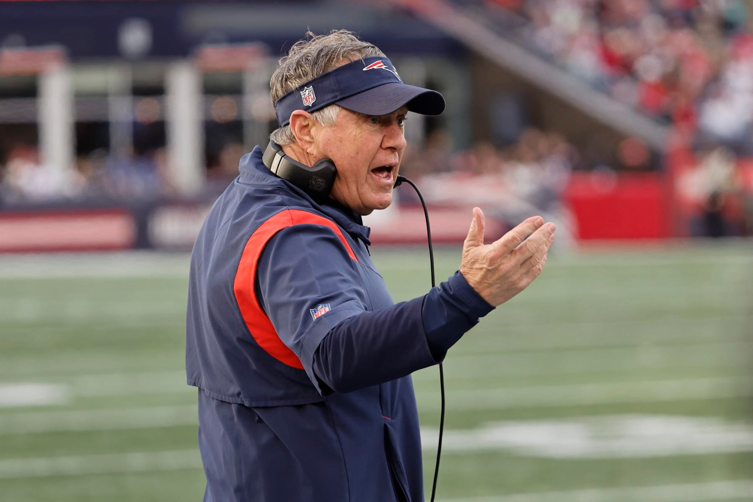 Head coach Bill Belichick Head coach Bill Belichick