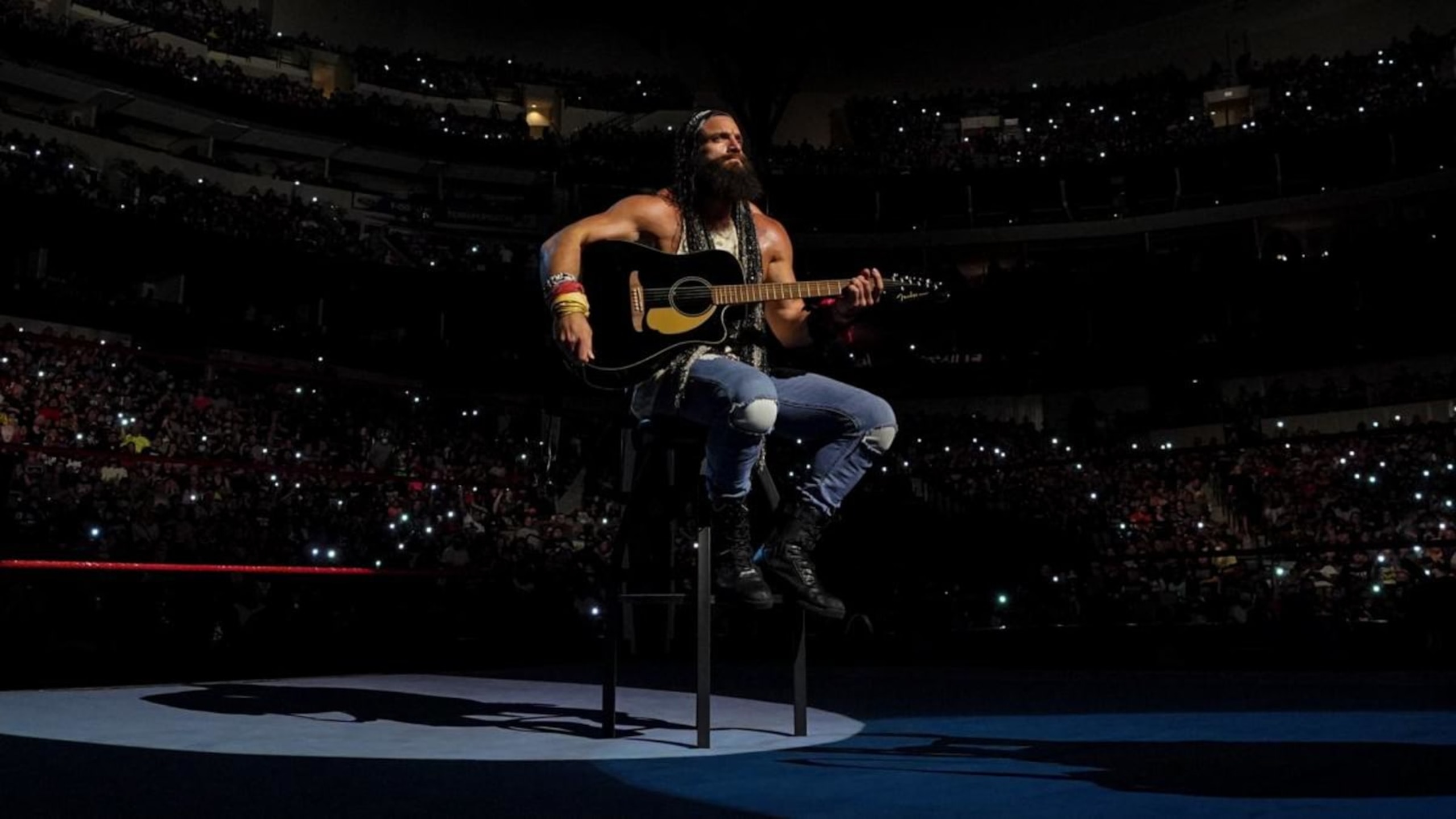Elias hasn't won a televised match since November.
