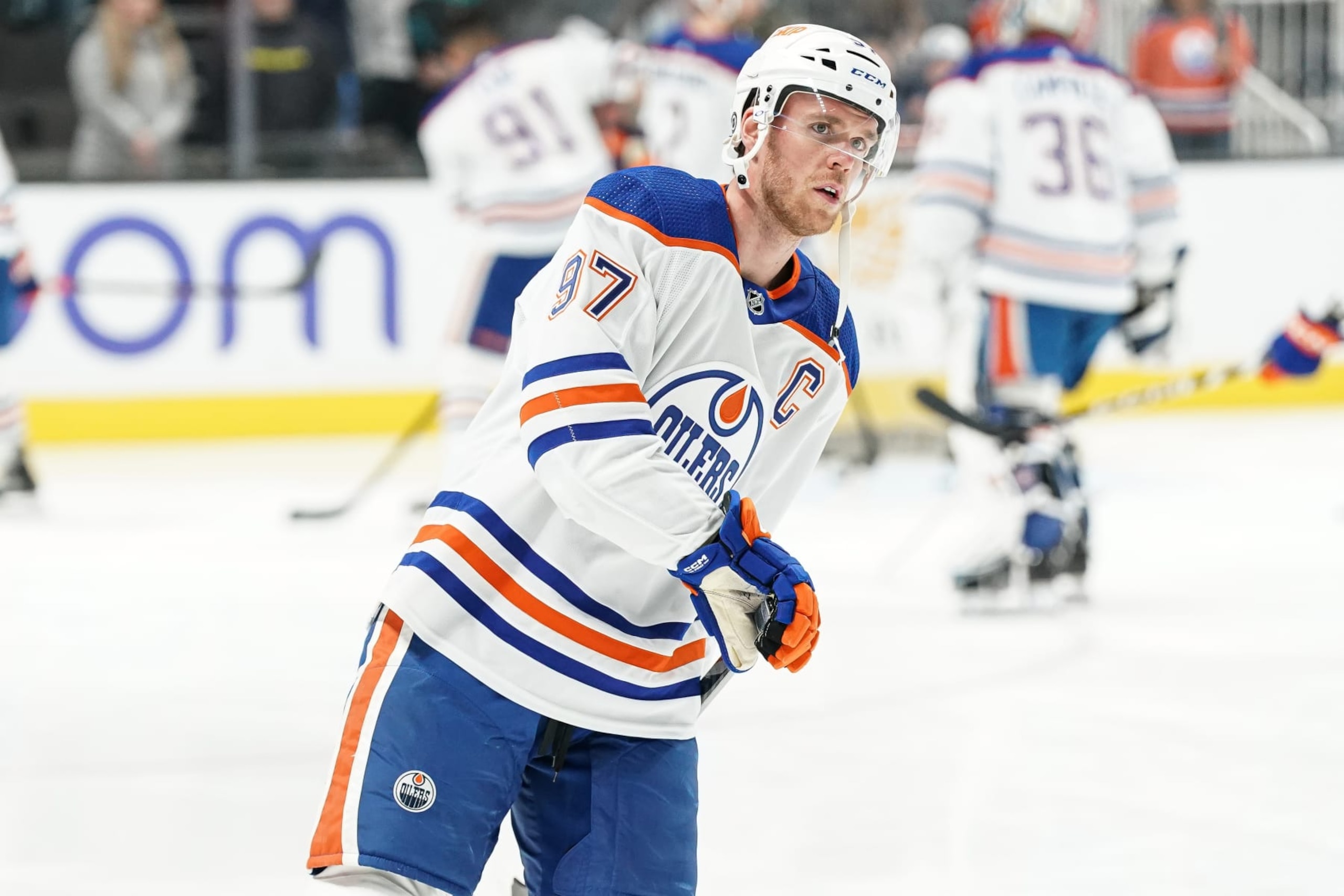 Edmonton Oilers captain Connor McDavid
Edmonton Oilers captain Connor McDavid