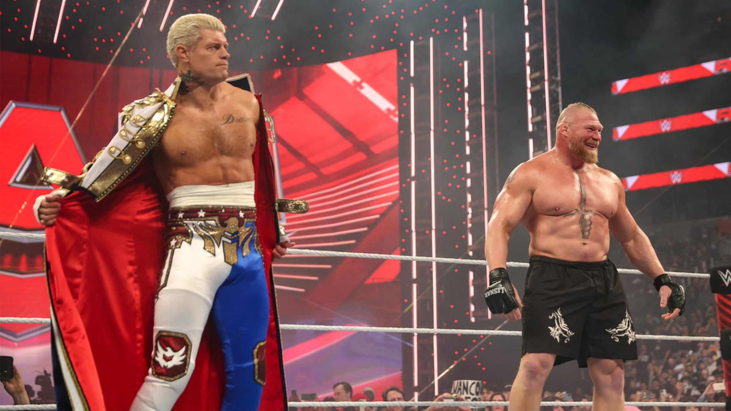 Brock Lesnar will be Cody Rhodes' first roadblock en route to a rematch with Roman Reigns.