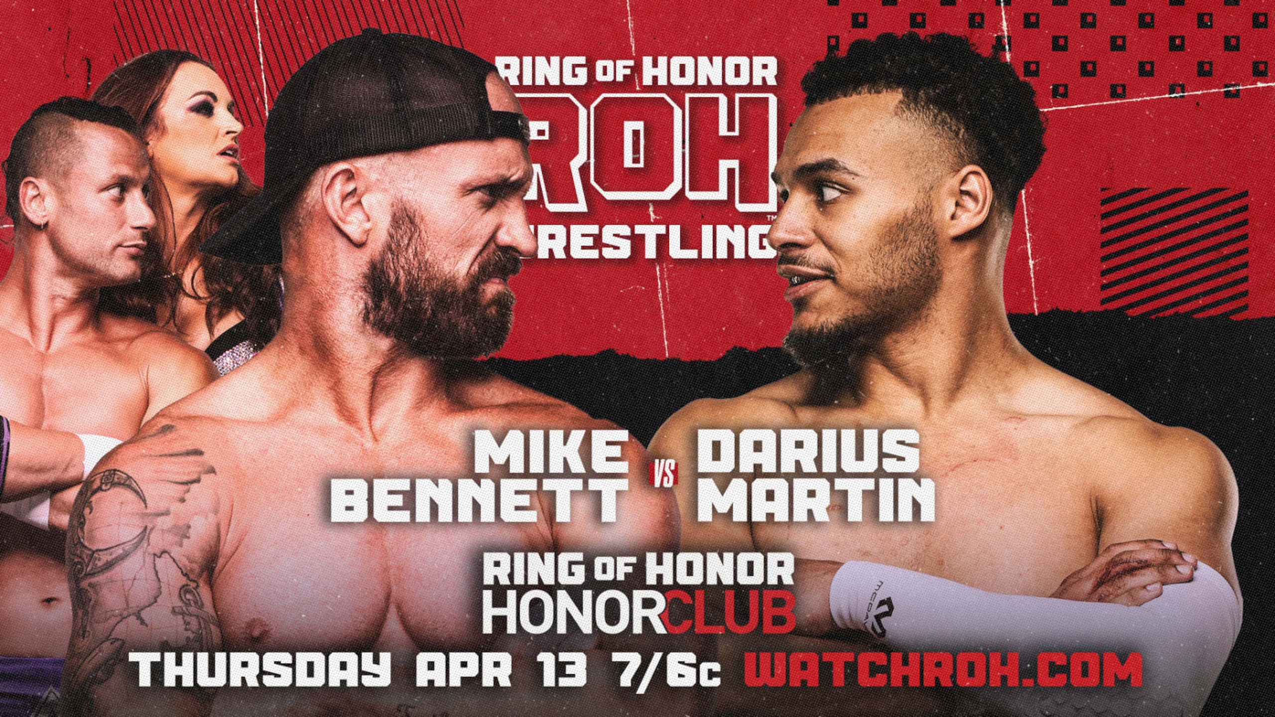 Mike Bennett and Darius Martin.