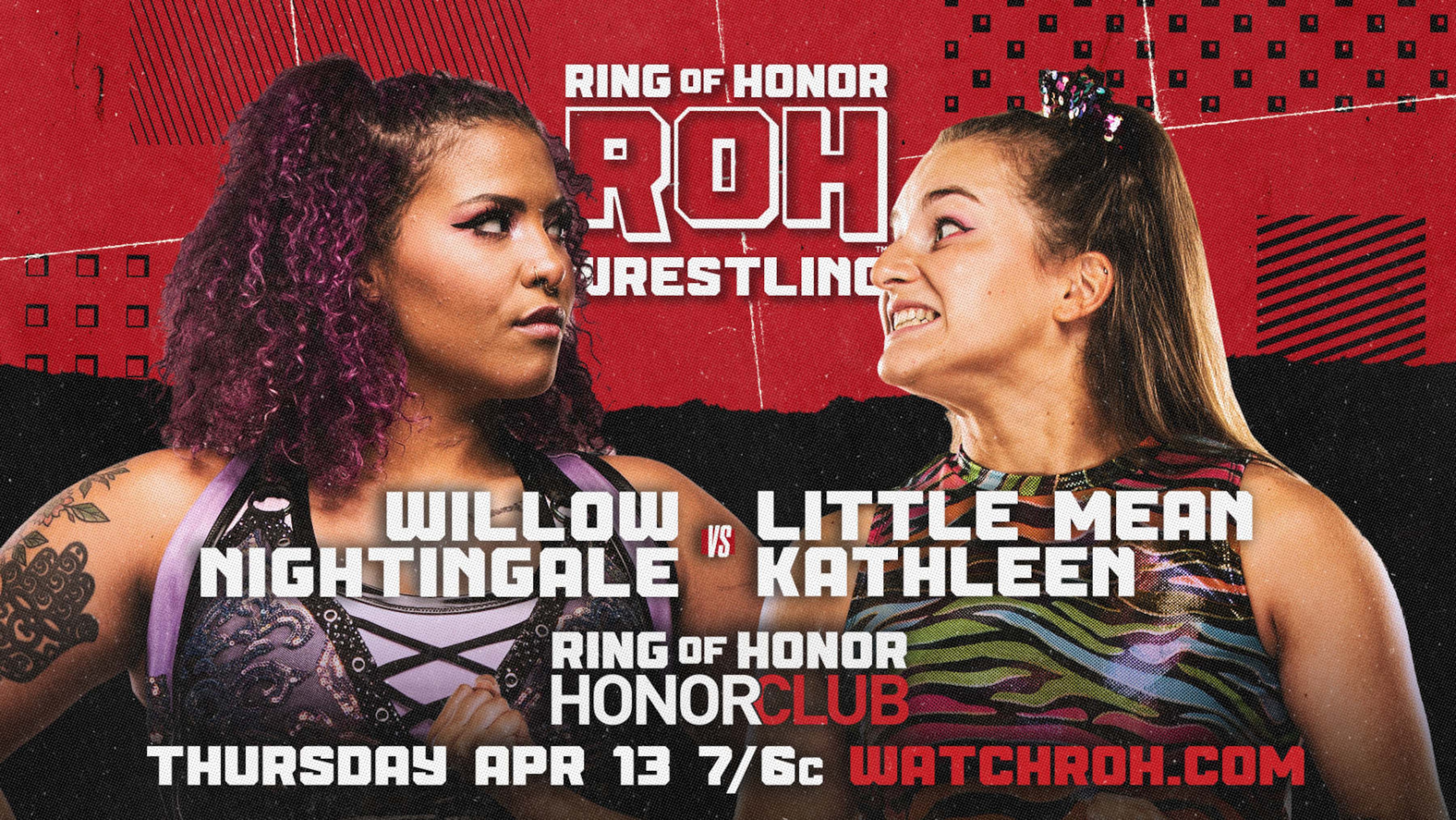 Willow Nightingale vs. Little Mean Kathleen. Willow Nightingale vs. Little Mean Kathleen.
