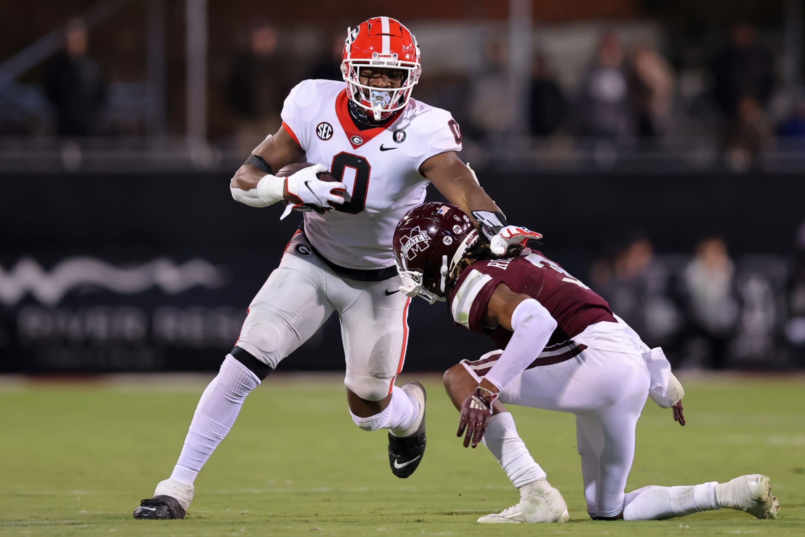 Georgia TE Darnell Washington Georgia TE Darnell Washington