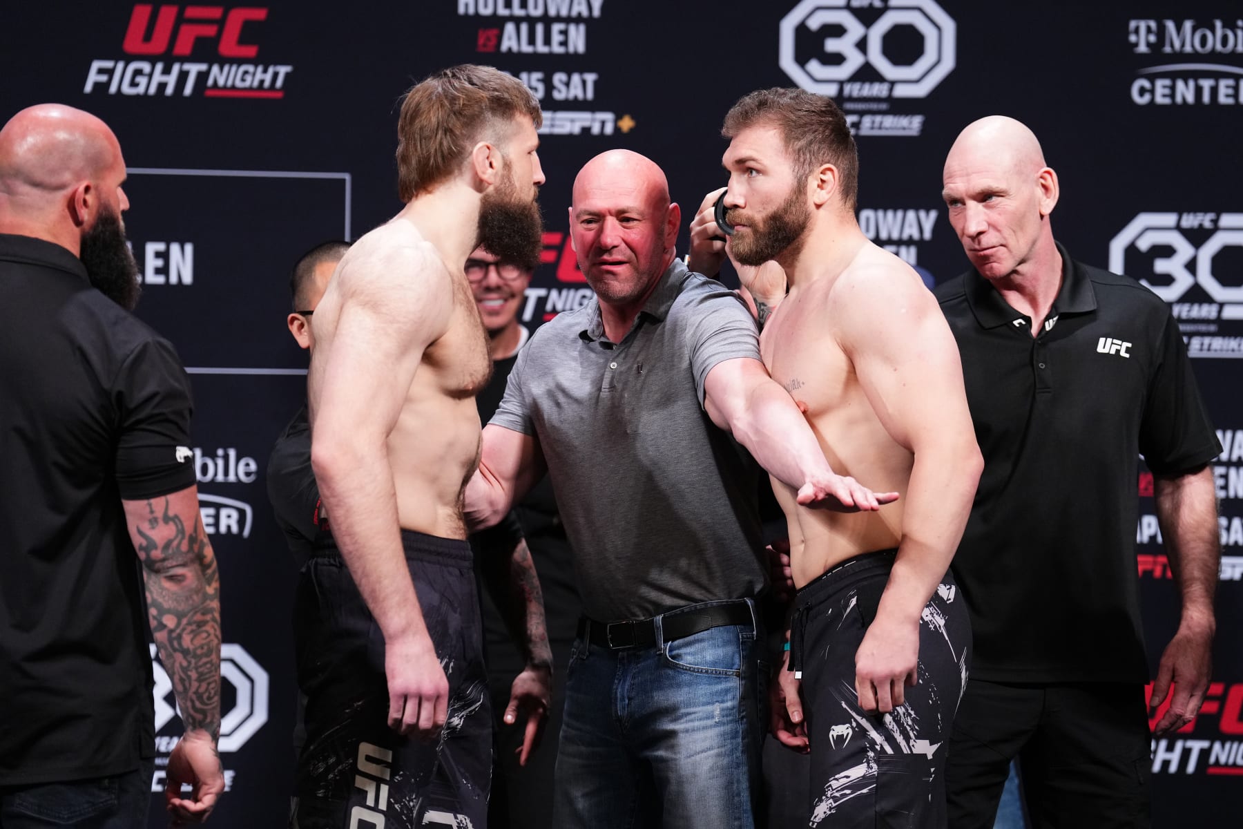 Tanner Boser meets Ion Cutelaba on the main card.