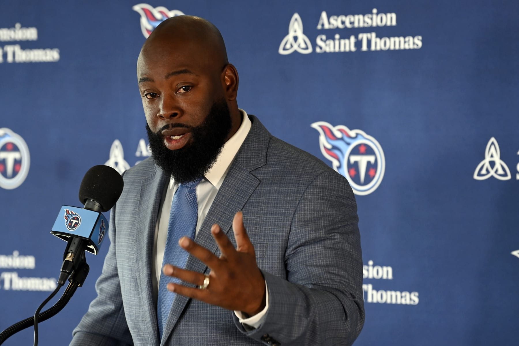 Titans general manager Ran Carthon