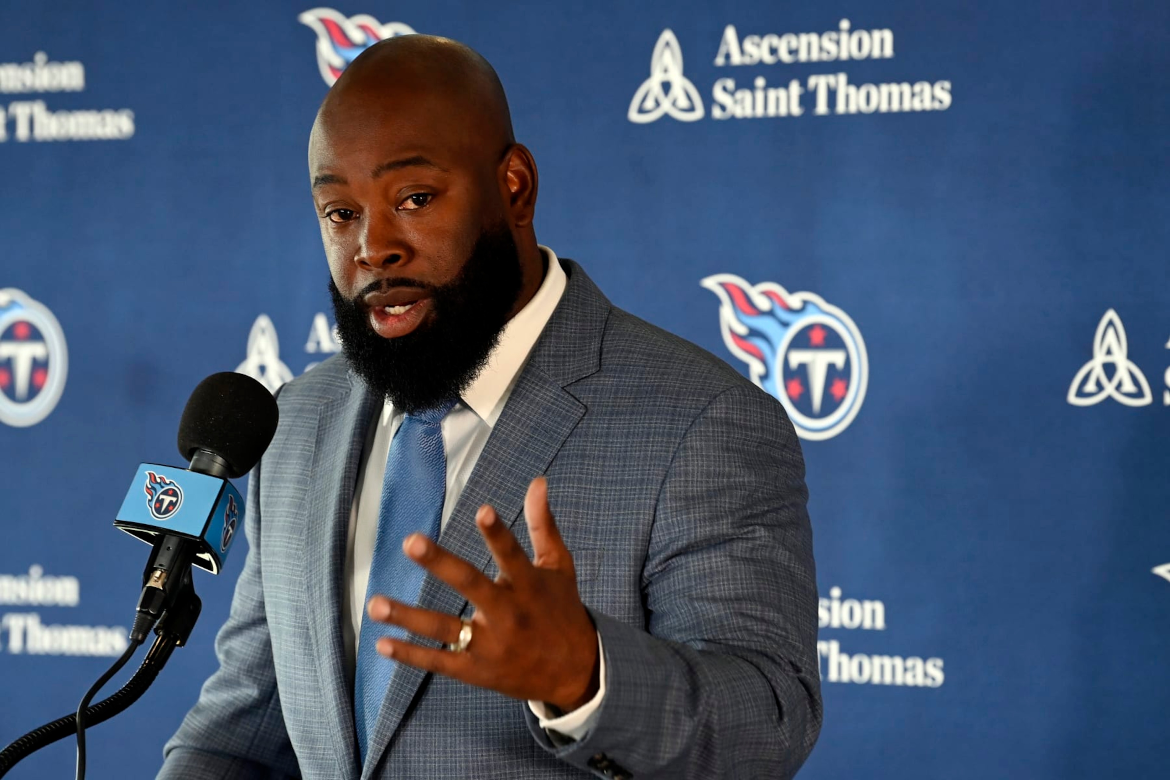 Titans general manager Ran Carthon Titans general manager Ran Carthon