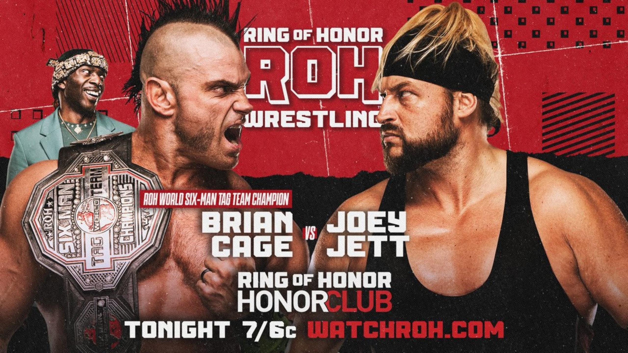 Brian Cage and Joey Jett. Brian Cage and Joey Jett.