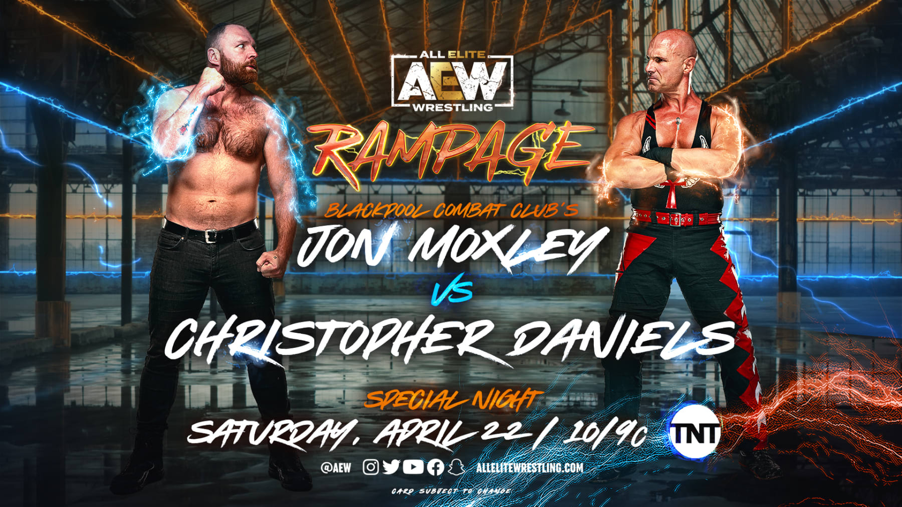 Jon Moxley and Christopher Daniels.