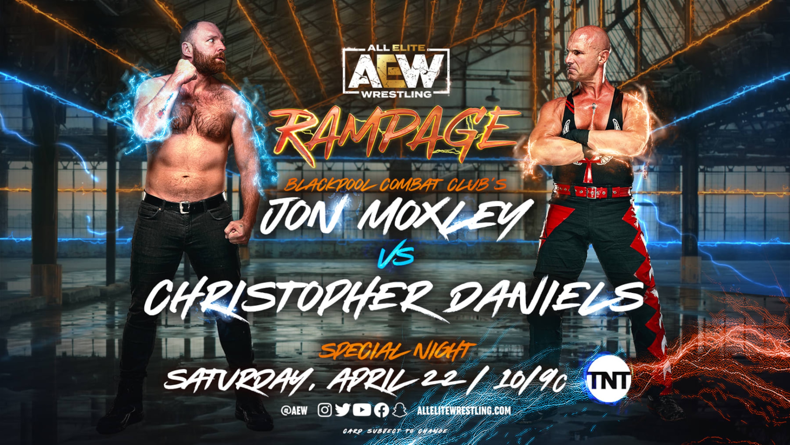 Jon Moxley and Christopher Daniels.