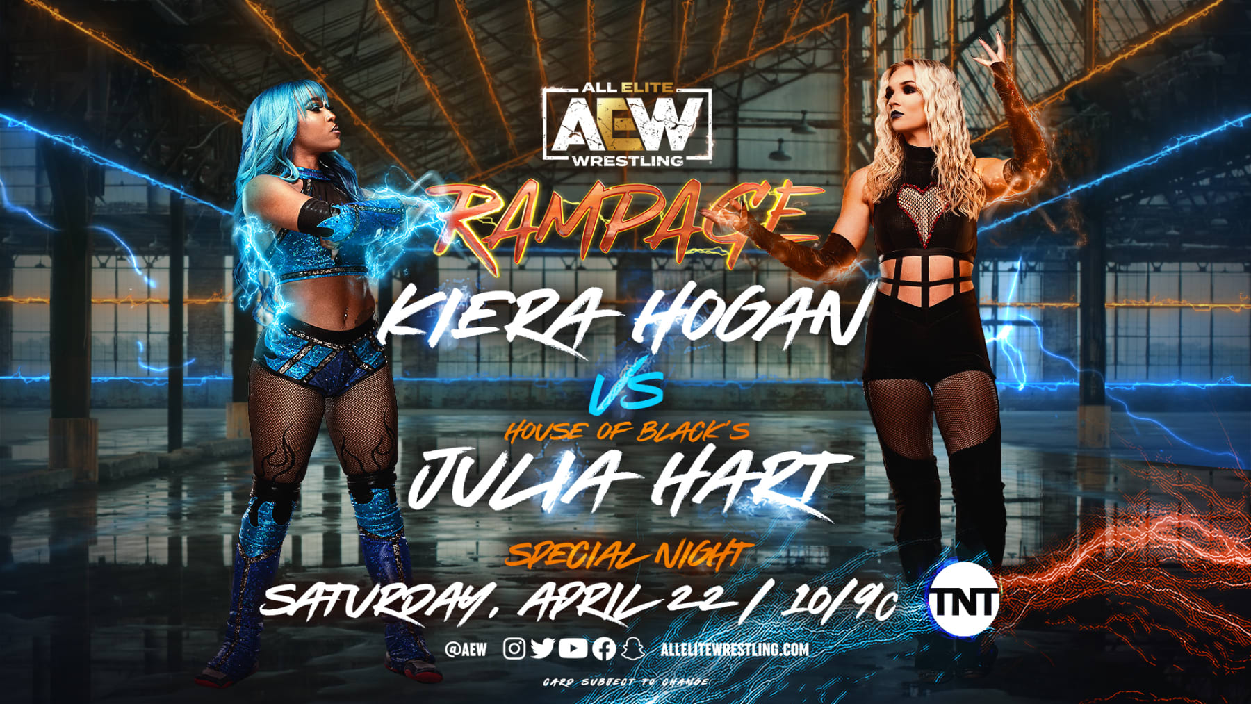 Kiera Hogan and Julia Hart.